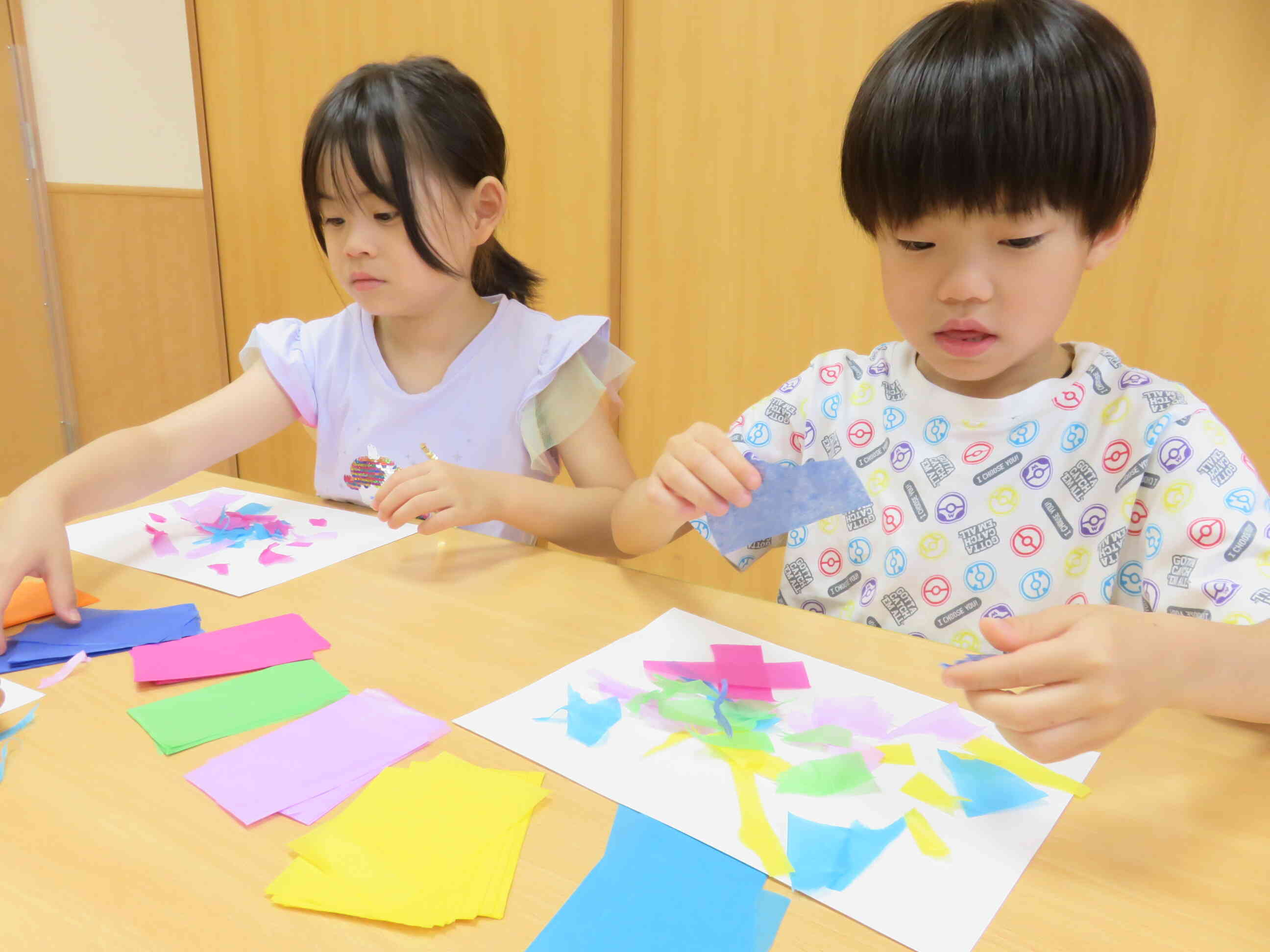 ５歳児・きりん組の様子
