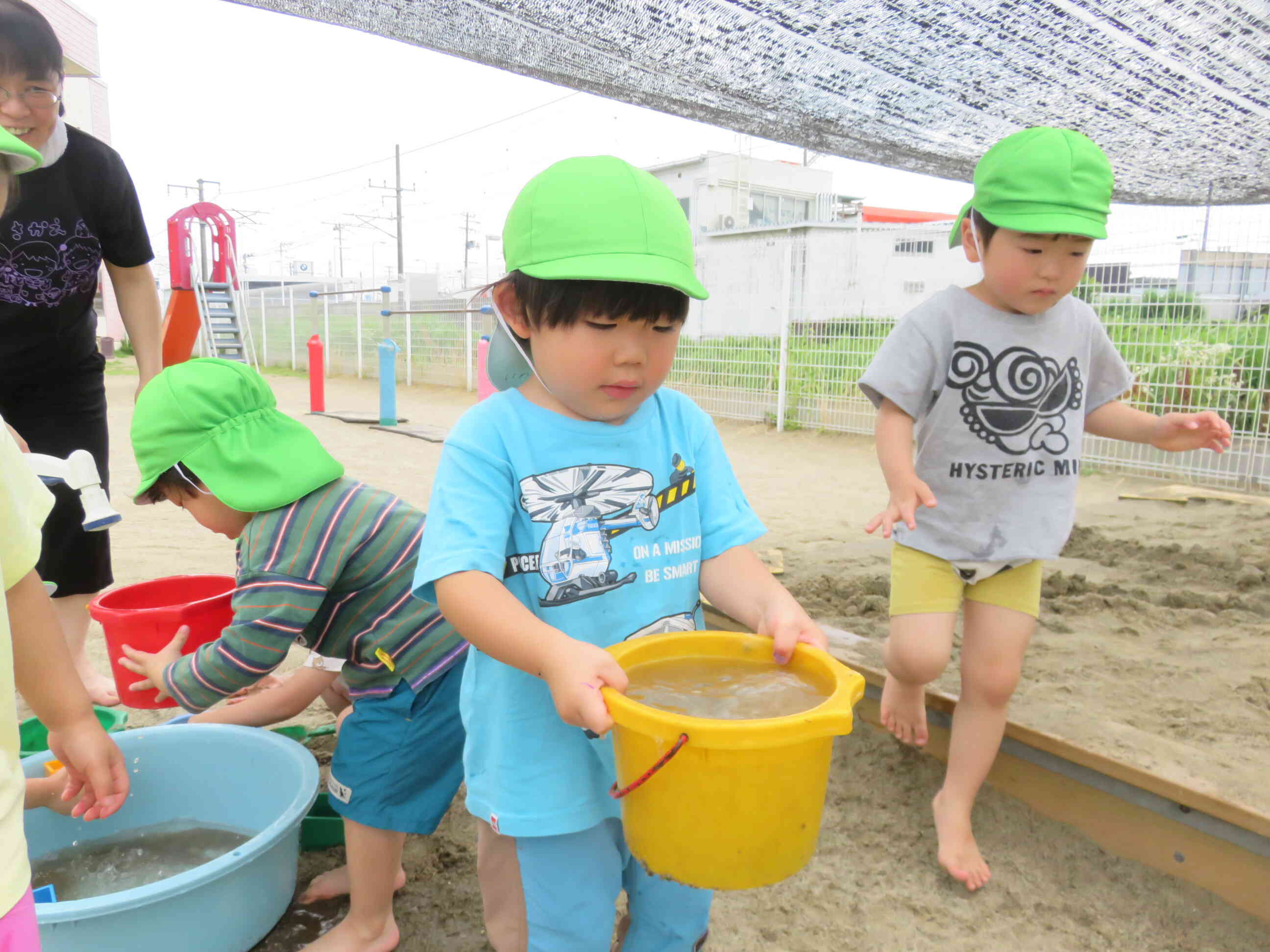 おもいっきり楽しみます