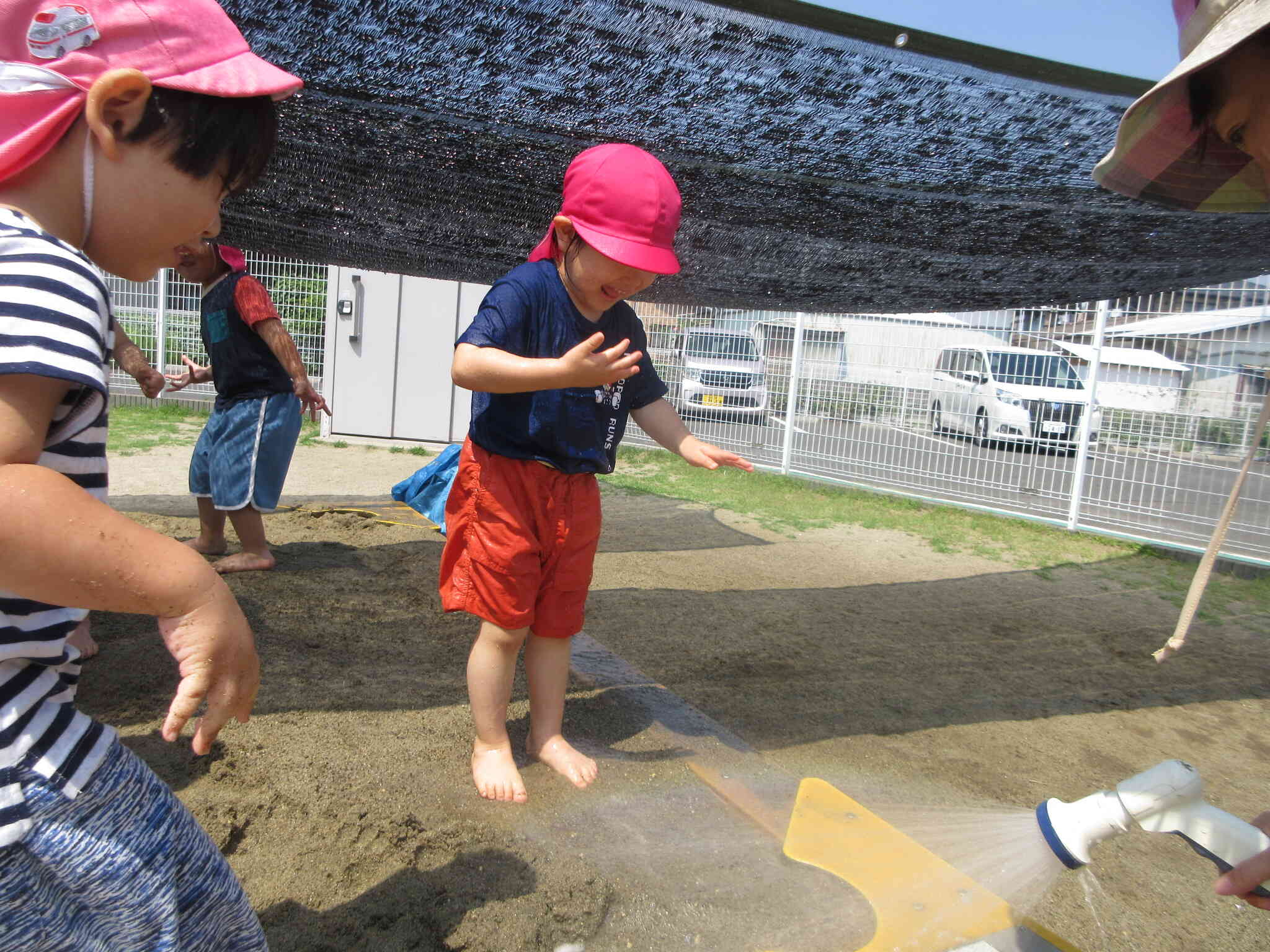 小さな虹もできました。