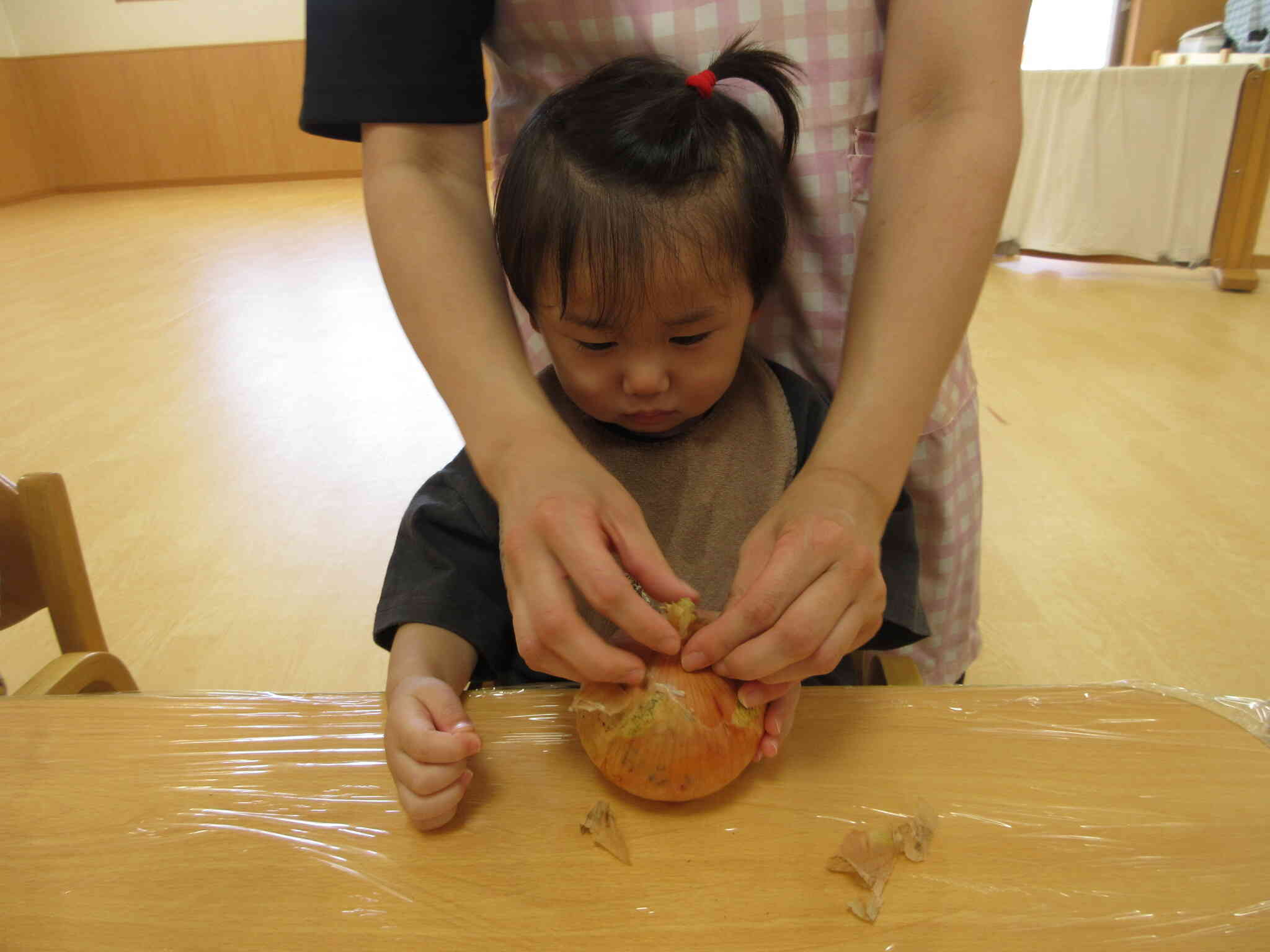 先生と一緒に