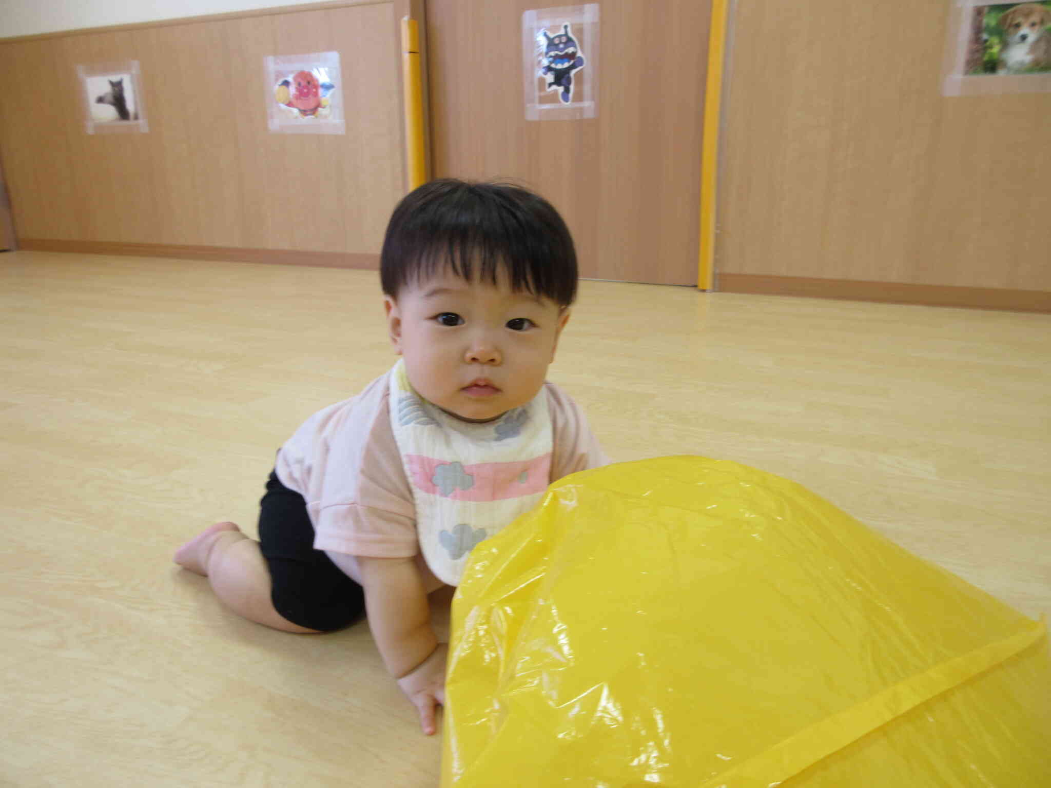 黄色い風船がお気に入りです。