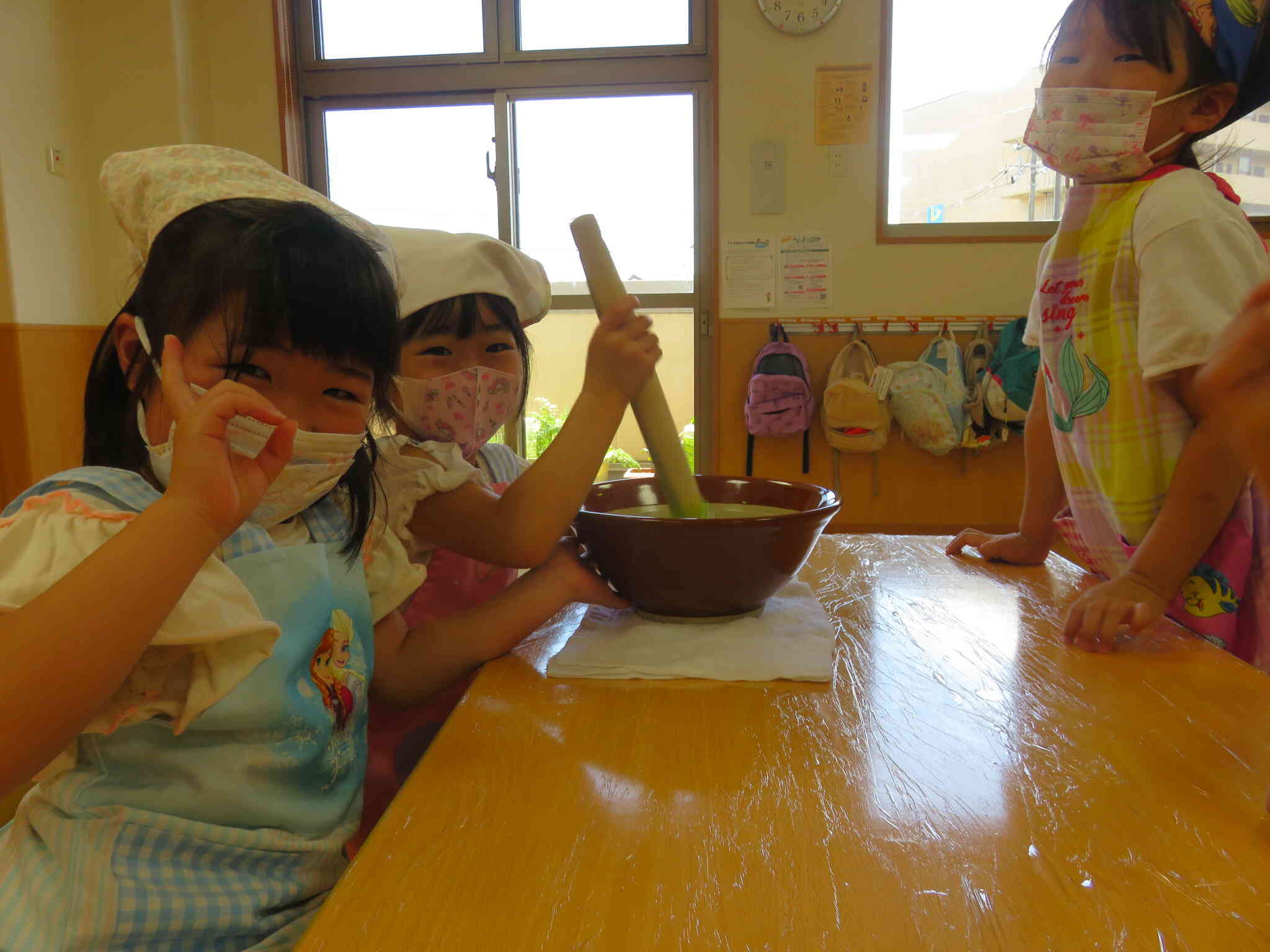 頑張るわっ