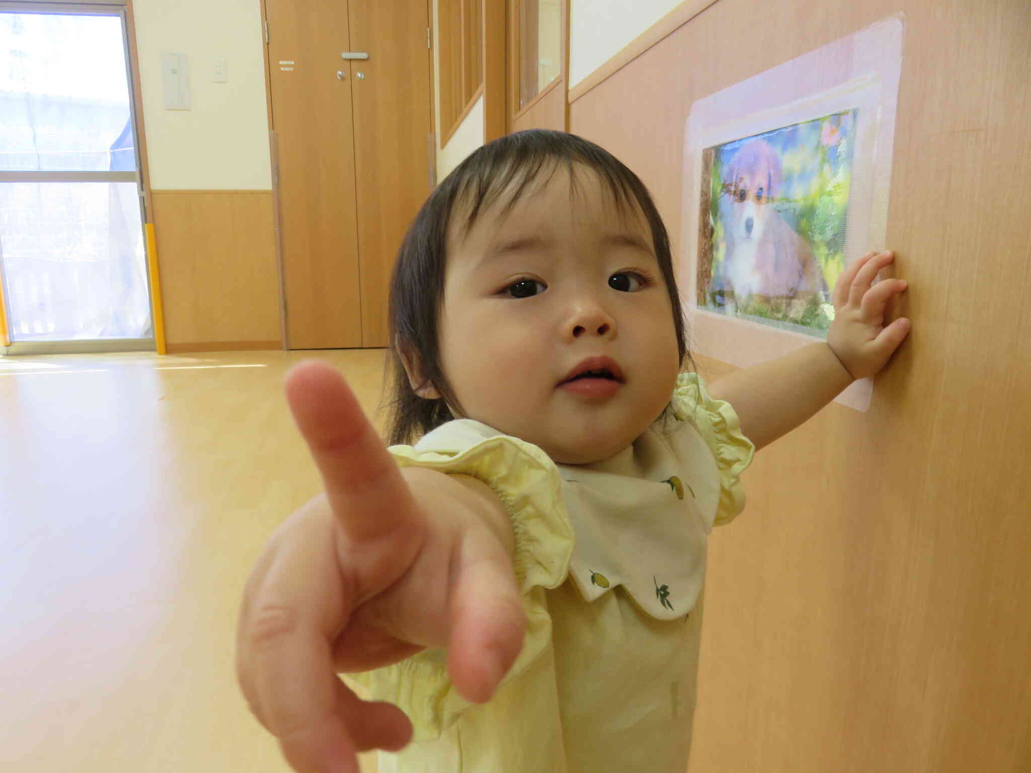 室内遊び～0歳児・ひよこ組～