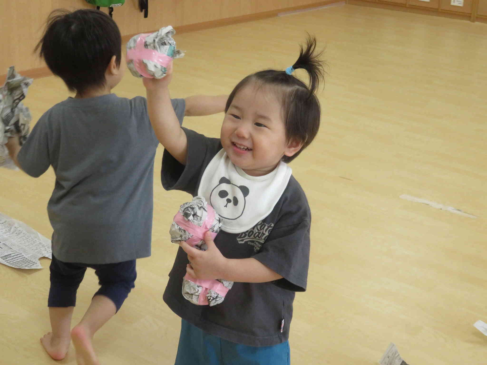 1歳児・あひる組の様子
