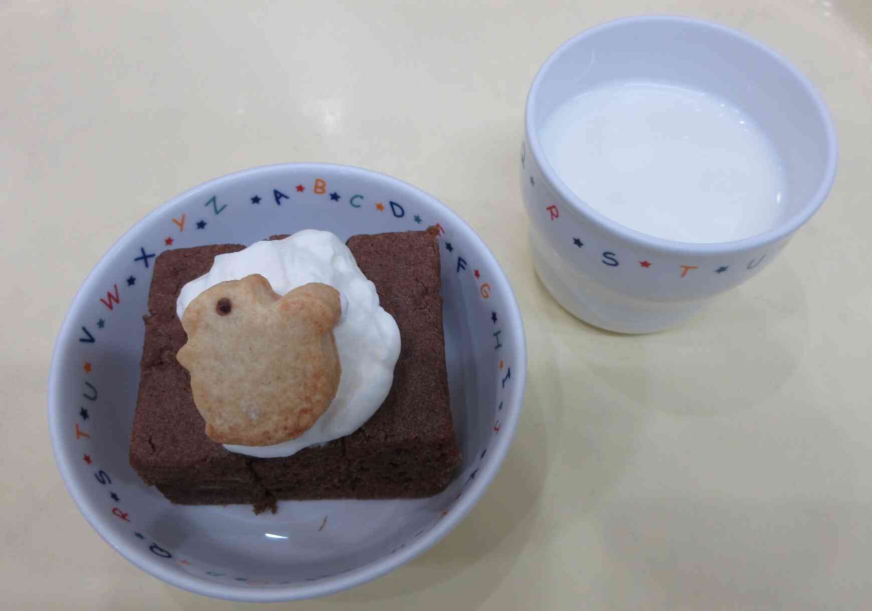 バナナココアケーキ