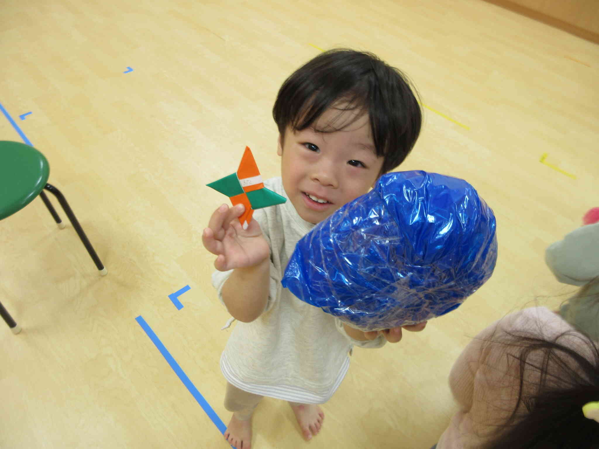 手裏剣もできたよ