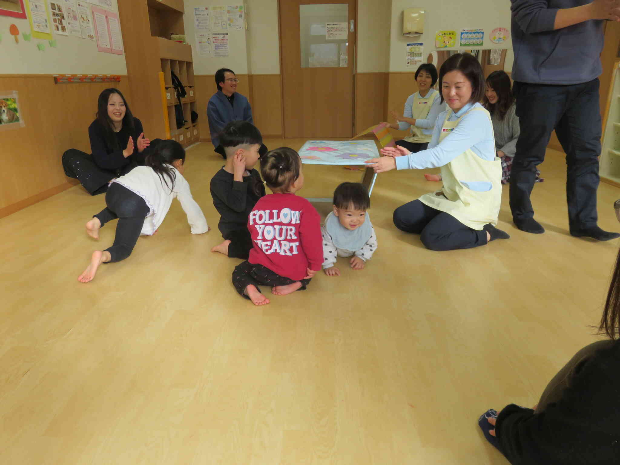 トンネルくぐりも楽しかったね。