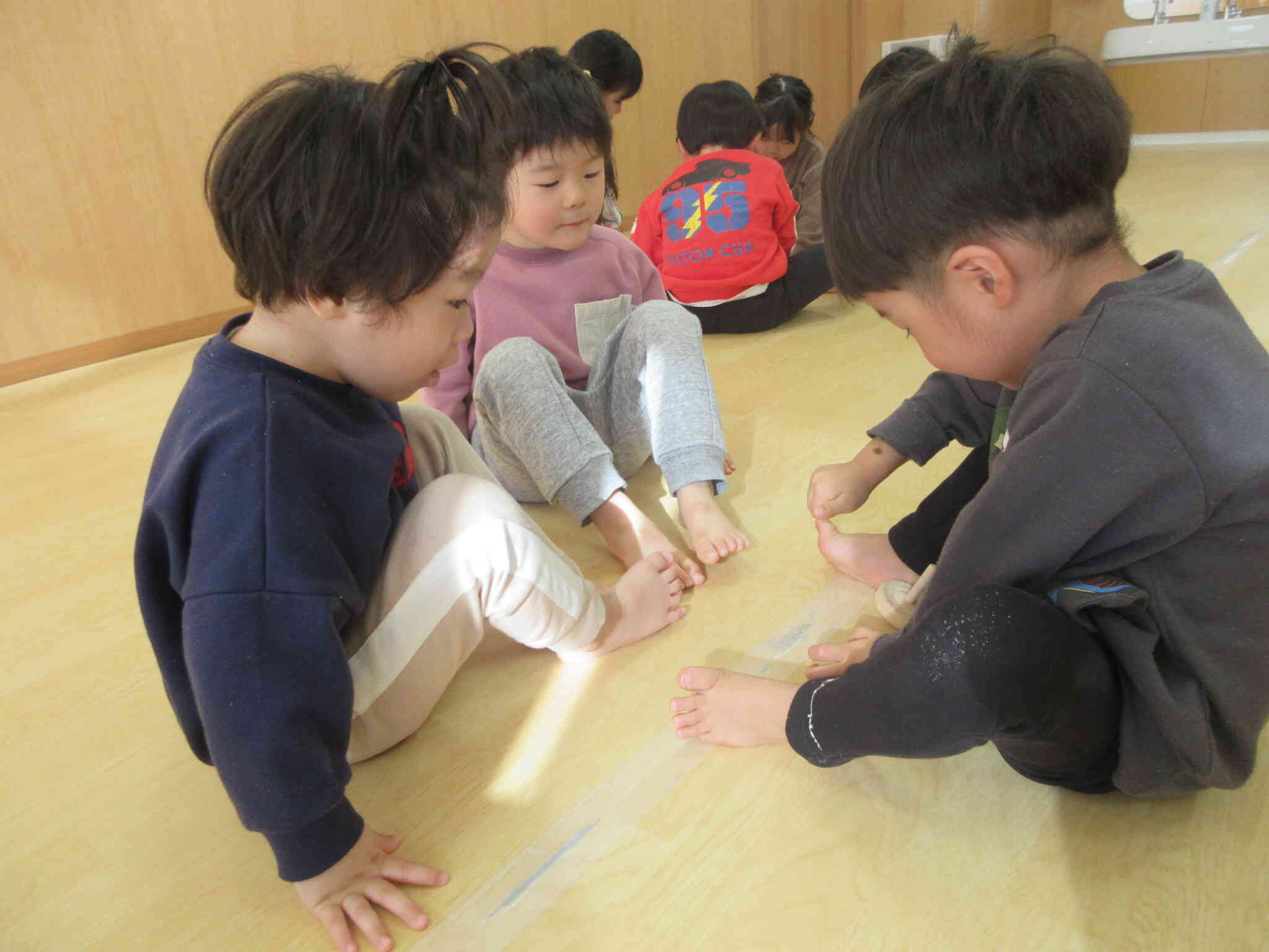 りす組も元気です～３歳児・りす組～