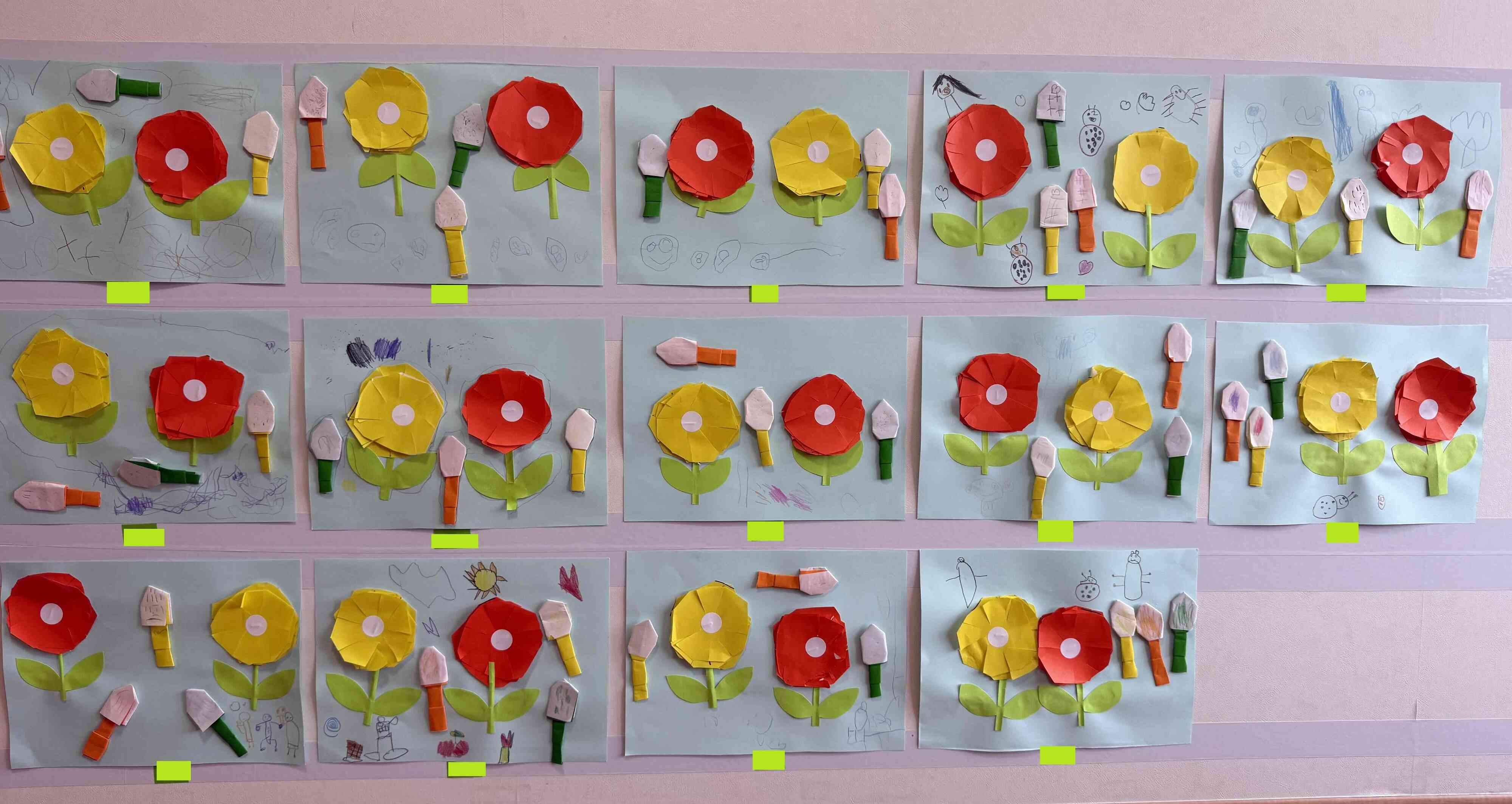 ４歳児・ぱんだ組さんの作品
