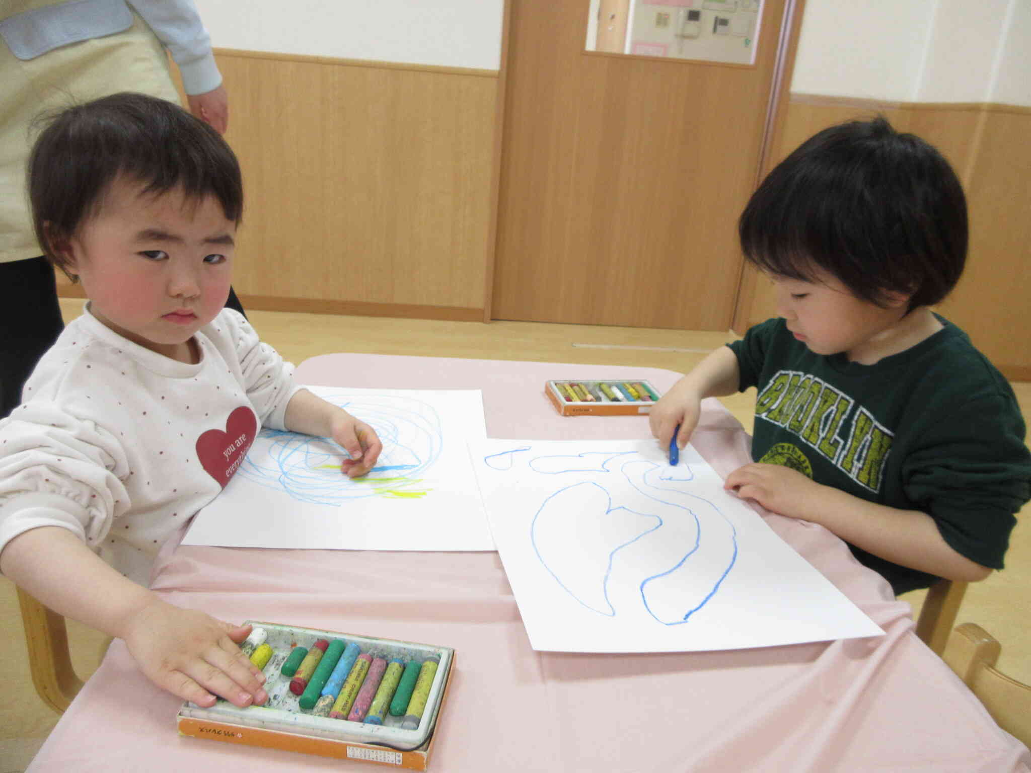 初めてのりす組での活動