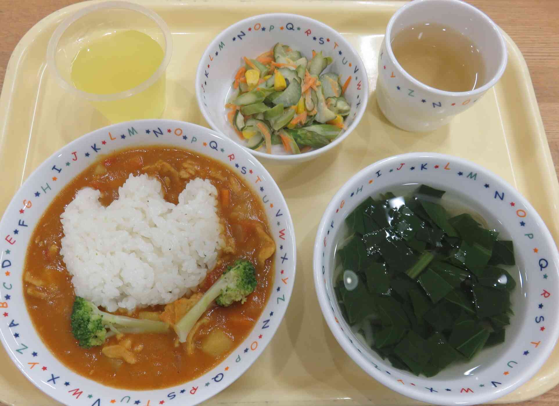 春の訪れ給食
