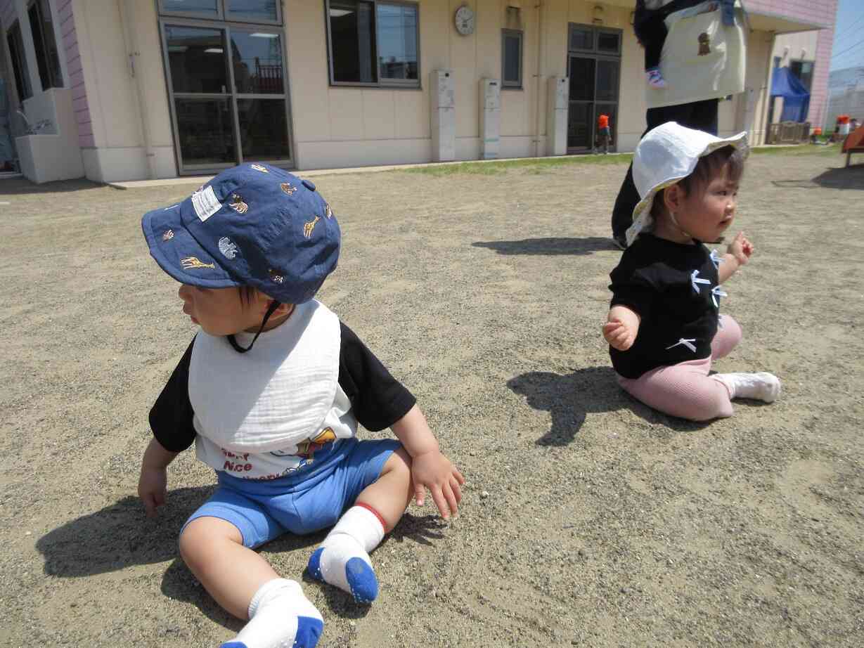 はじめての園庭