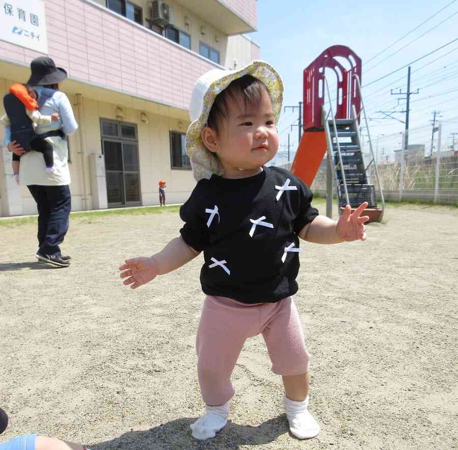 あんよも楽しいよ！