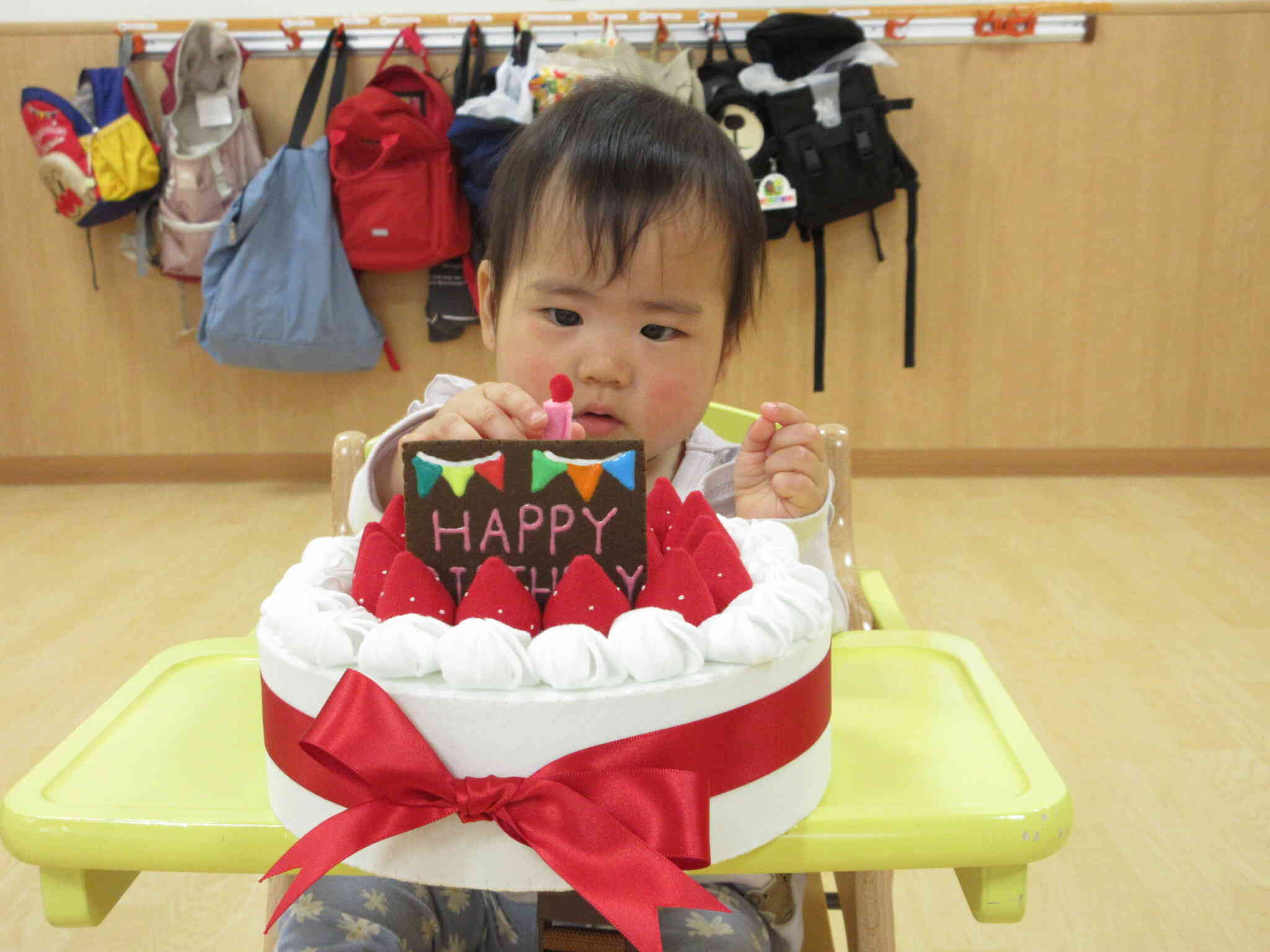 5月の誕生会（０・１・2歳児）