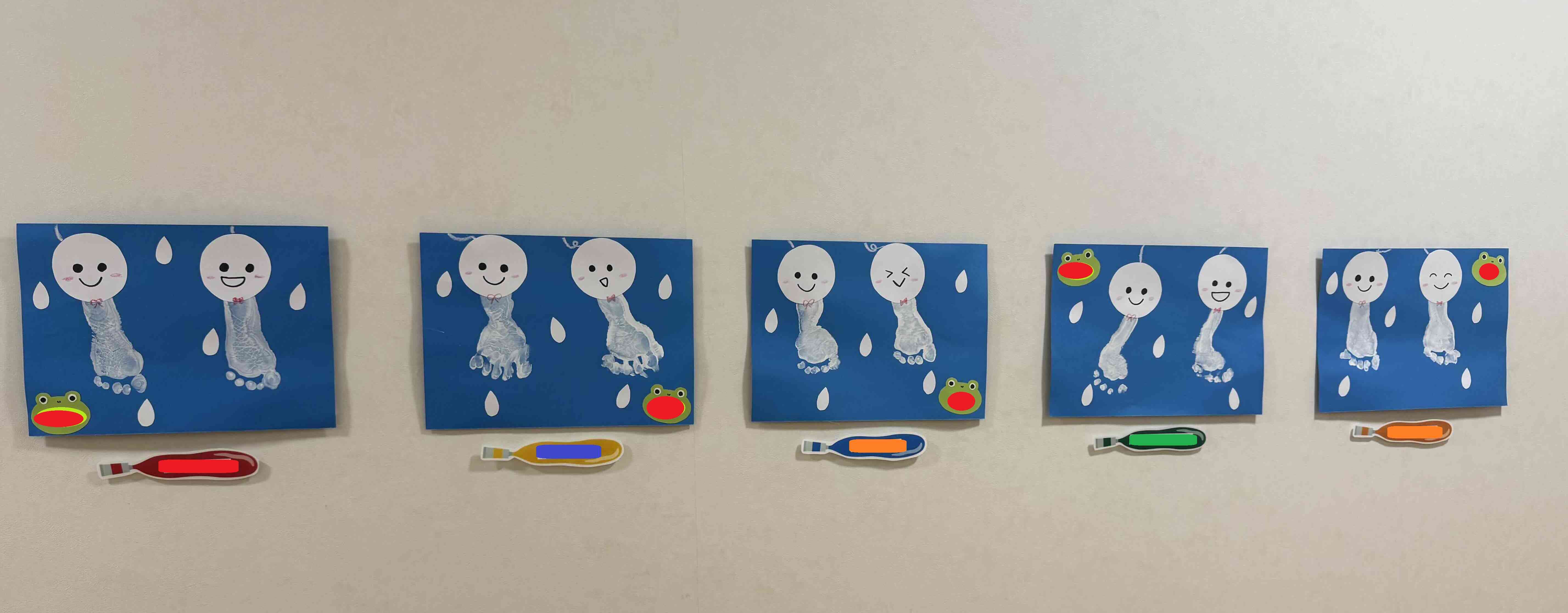 ０歳児・ひよこ組さんの作品