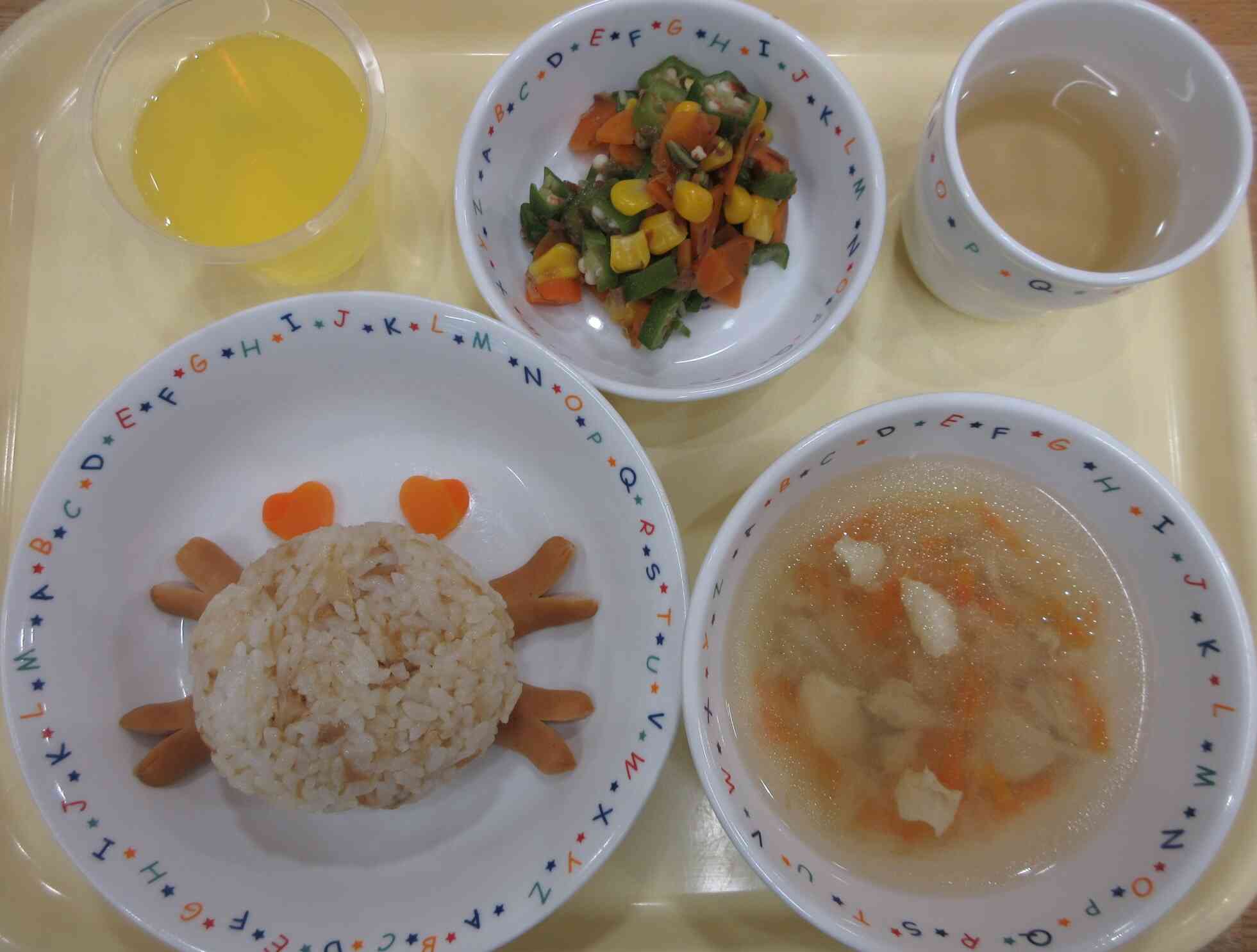 カニさん給食
