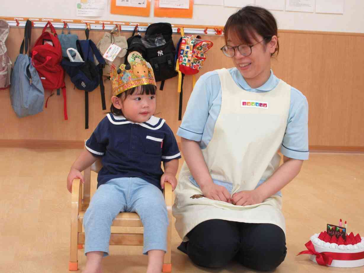 7月の誕生会（0～5歳児）