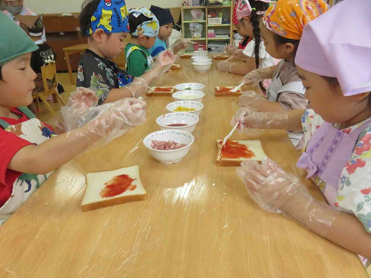 ピザトーストを作ろう！