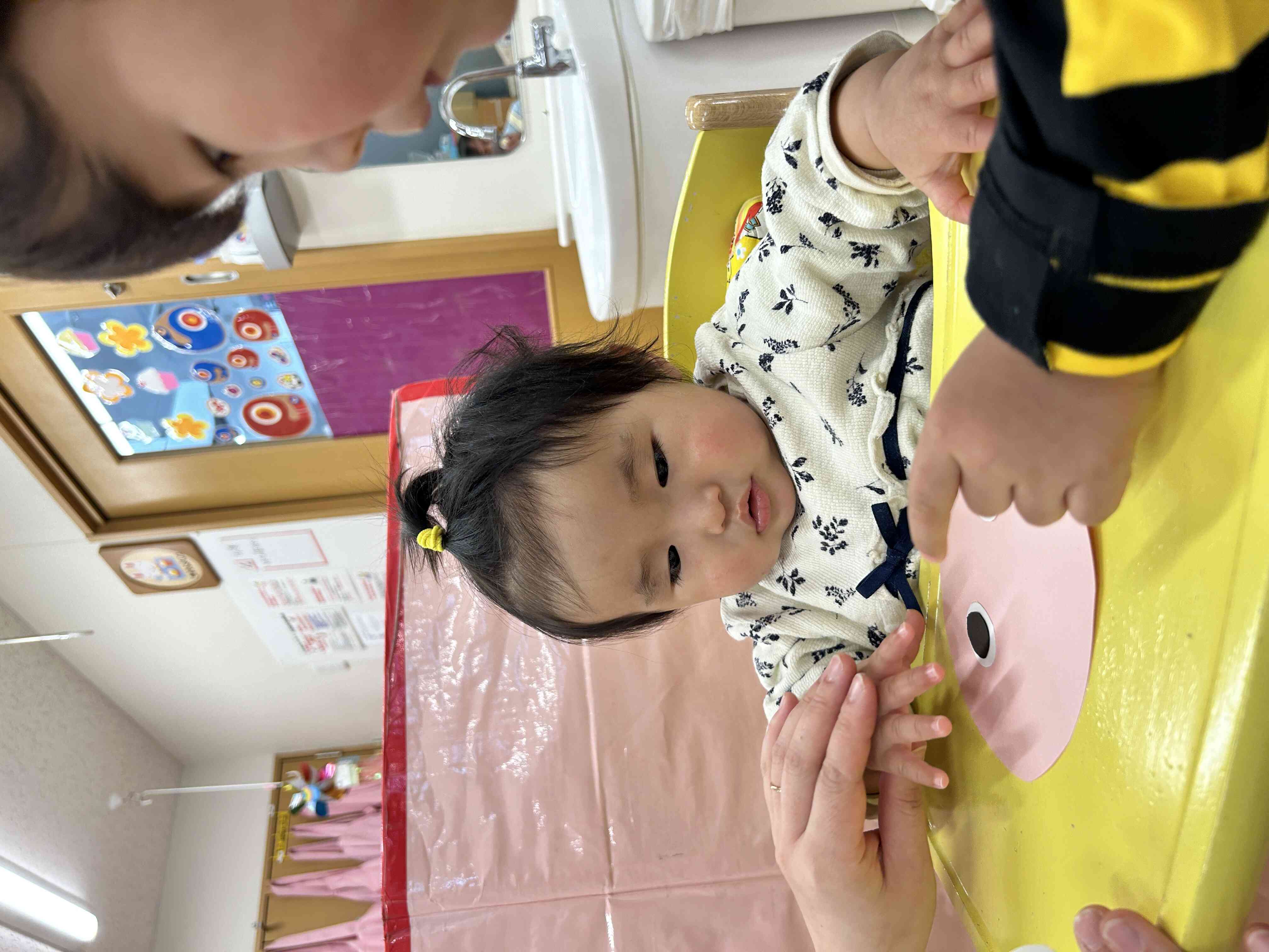 1番小さなおともだちも挑戦!