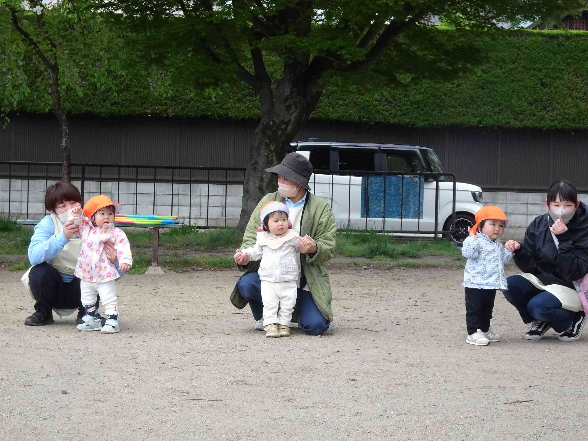 かけっこ、がんばるぞ～