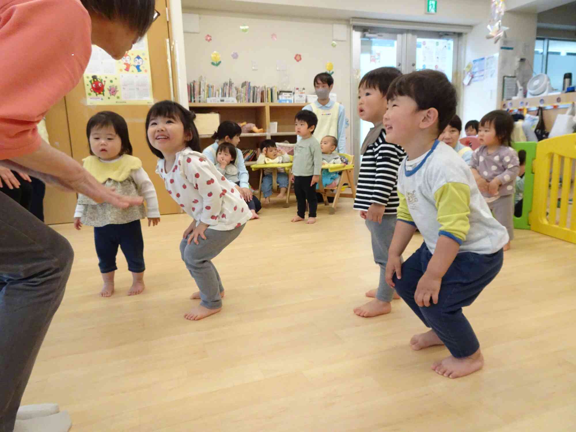 最後はリズム遊び♪