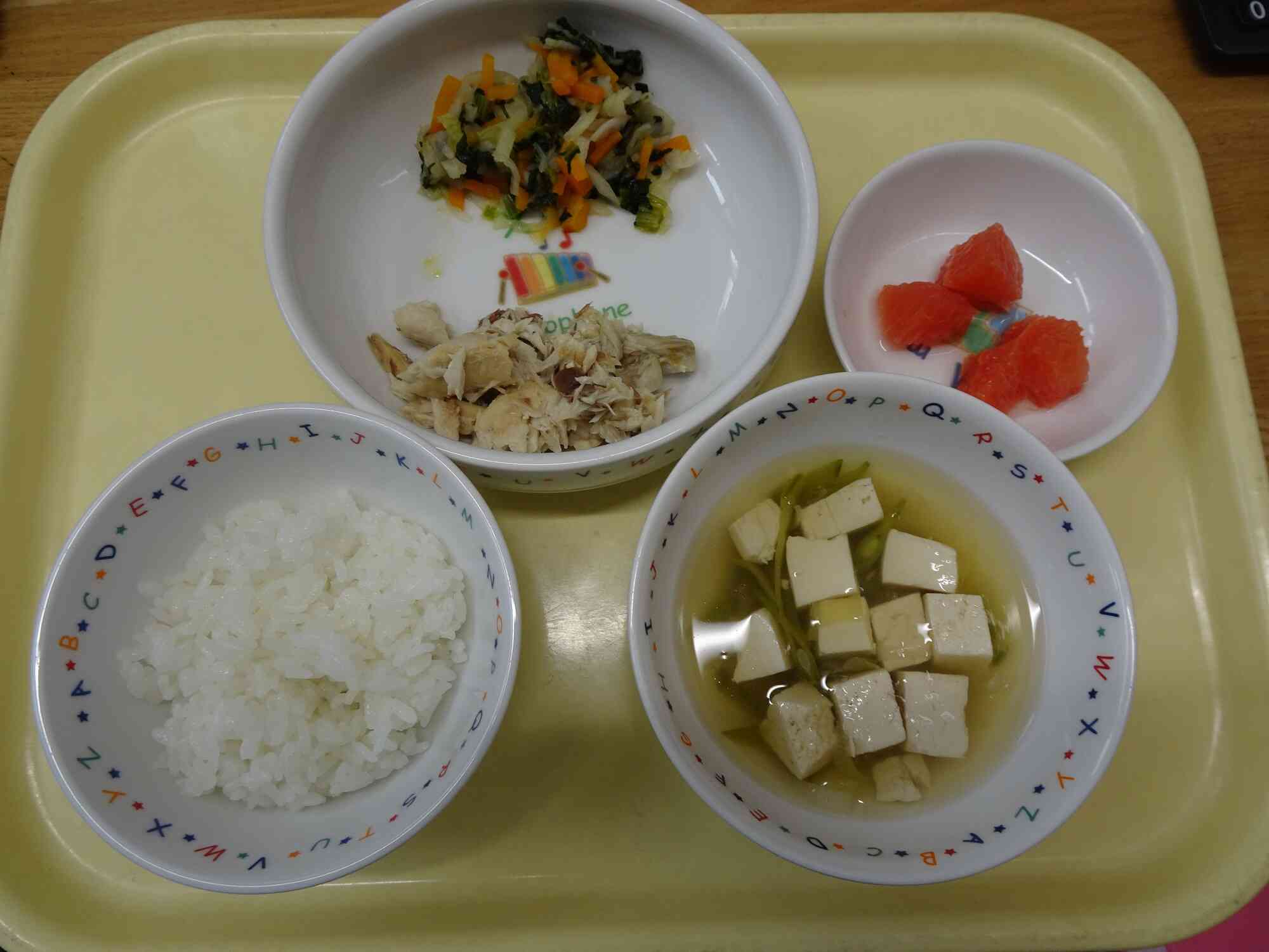 6/3の給食