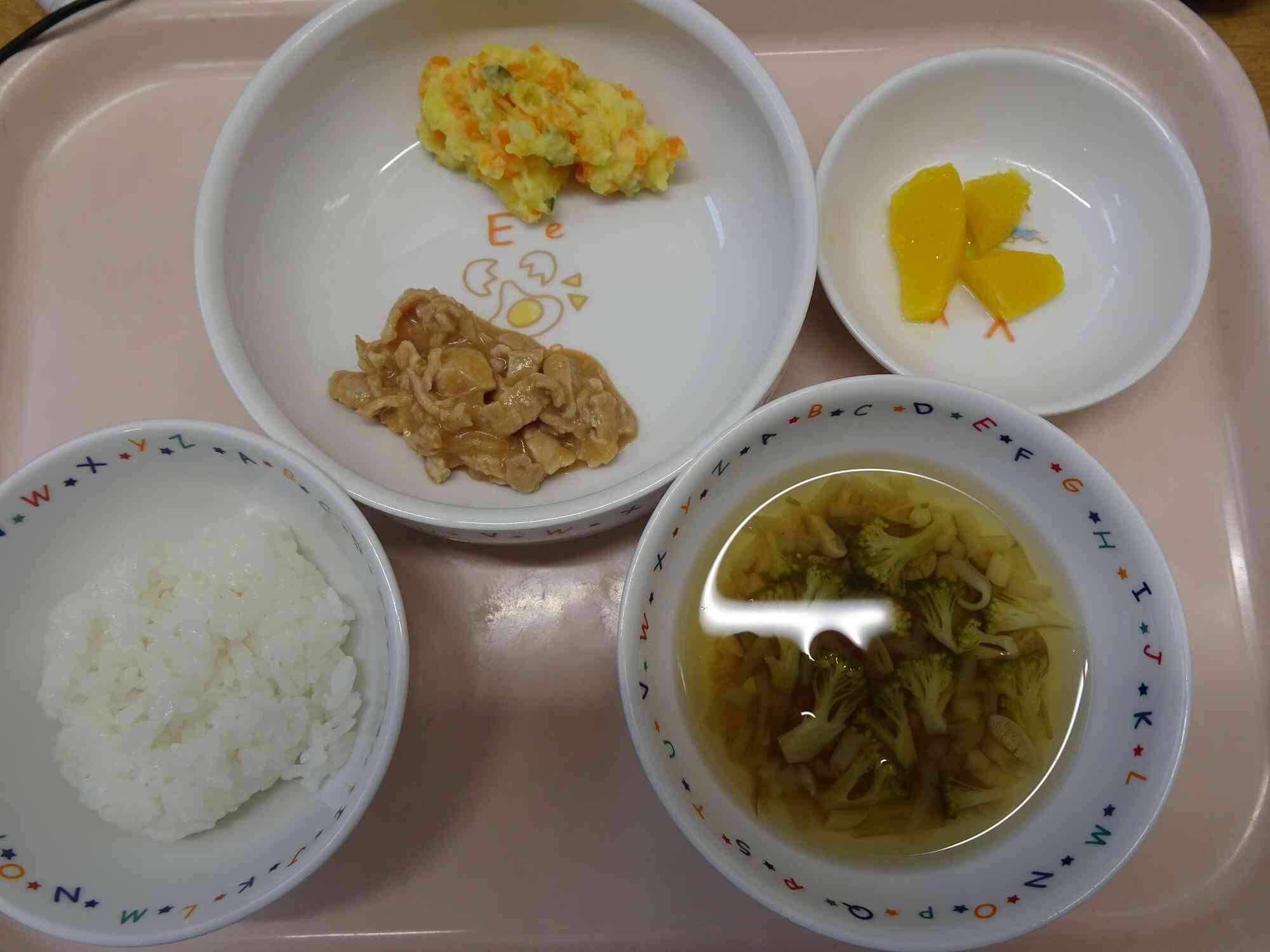 8/26の給食