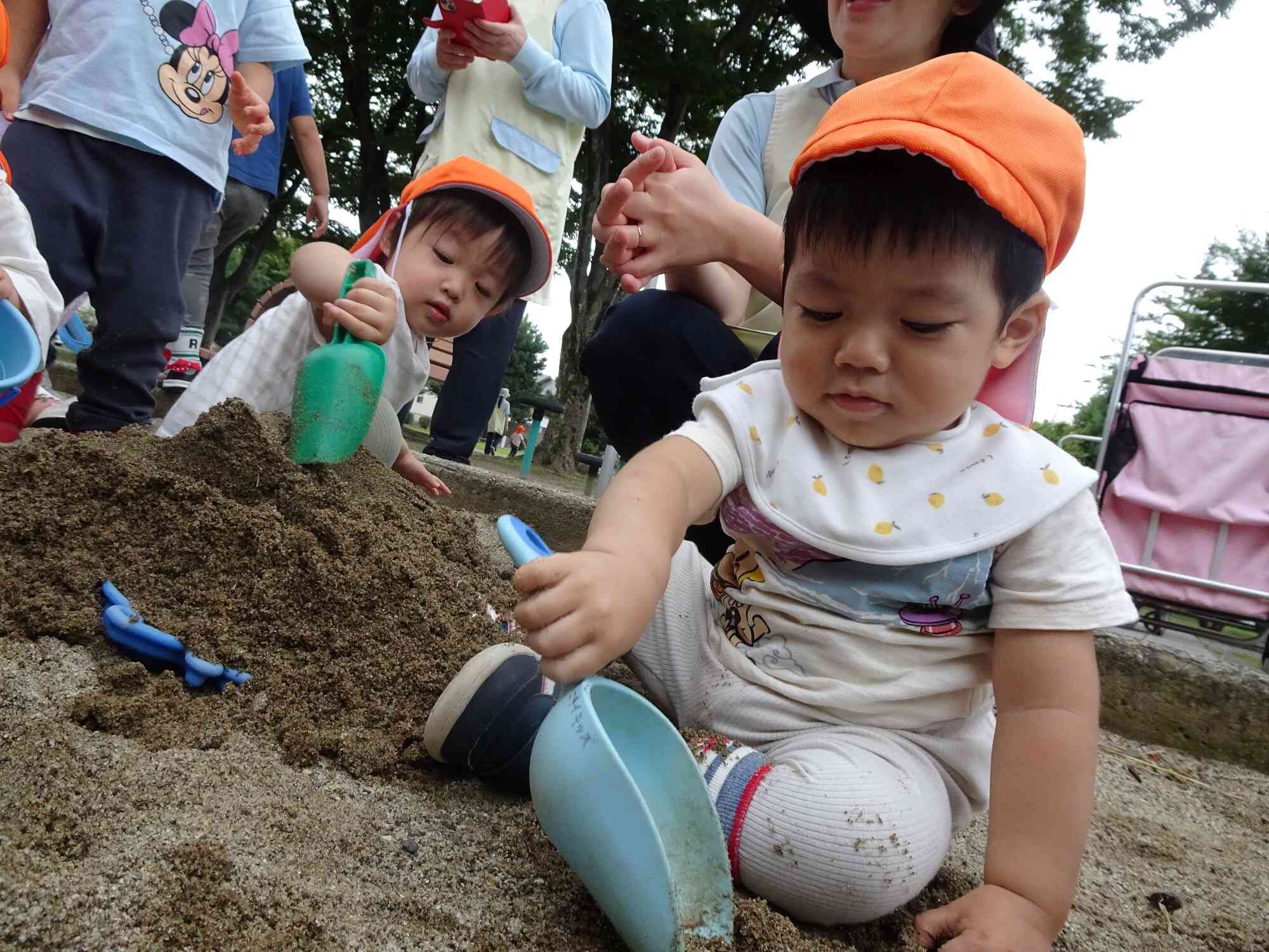お山をザクザク
