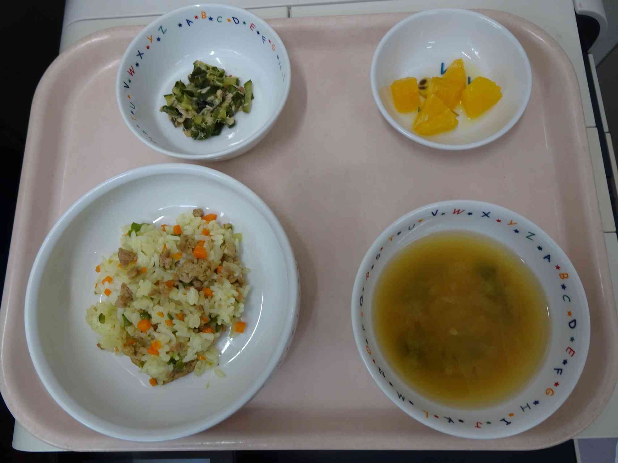 9/25の給食