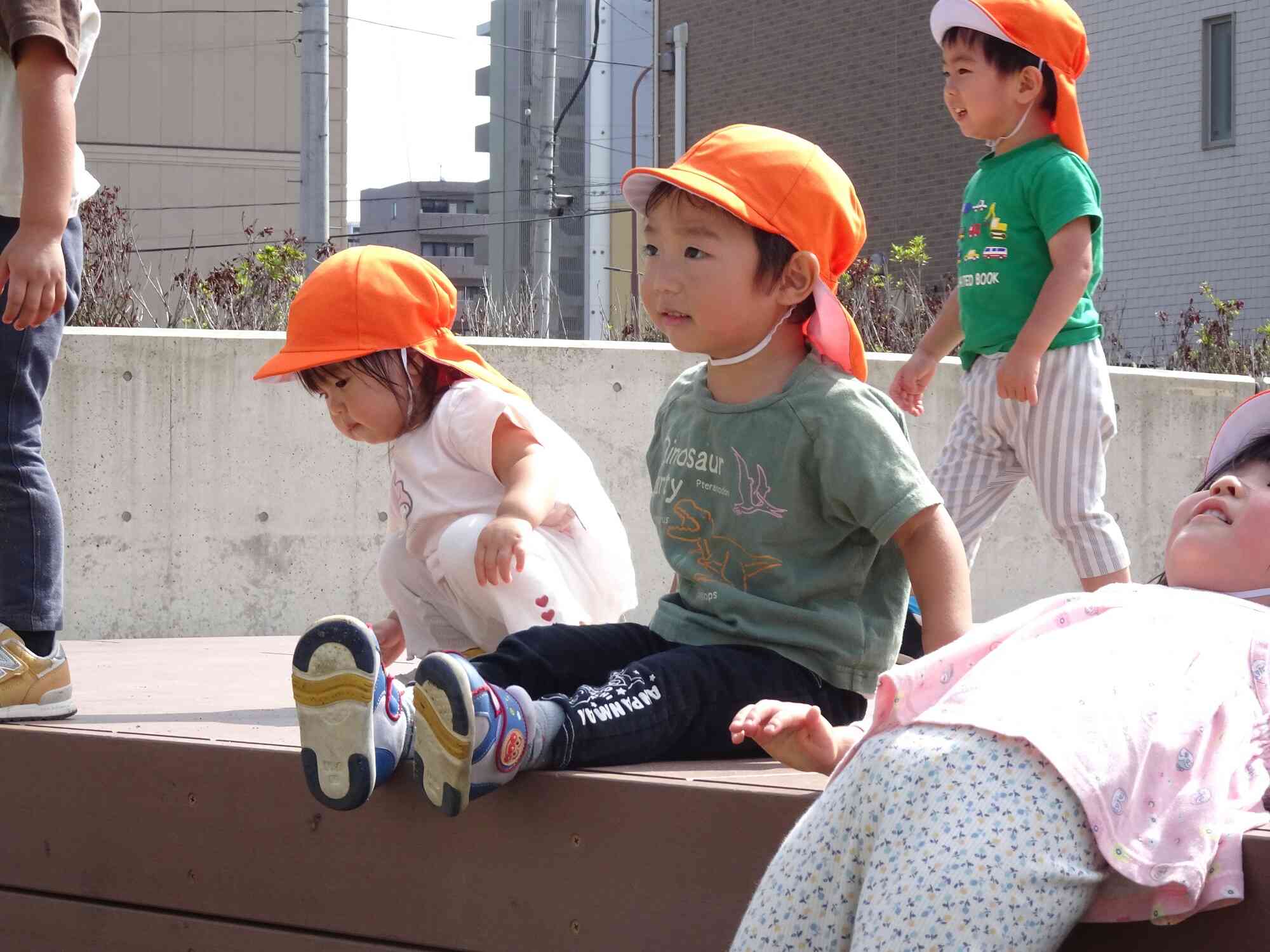 動いたあとはまったりタイム