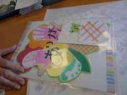 これまでの「ありがとう」のプレゼントを大切に持っていてくださり子ども達に見せてくださいました。