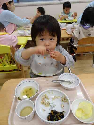 食べる順番は自分で決めるの！