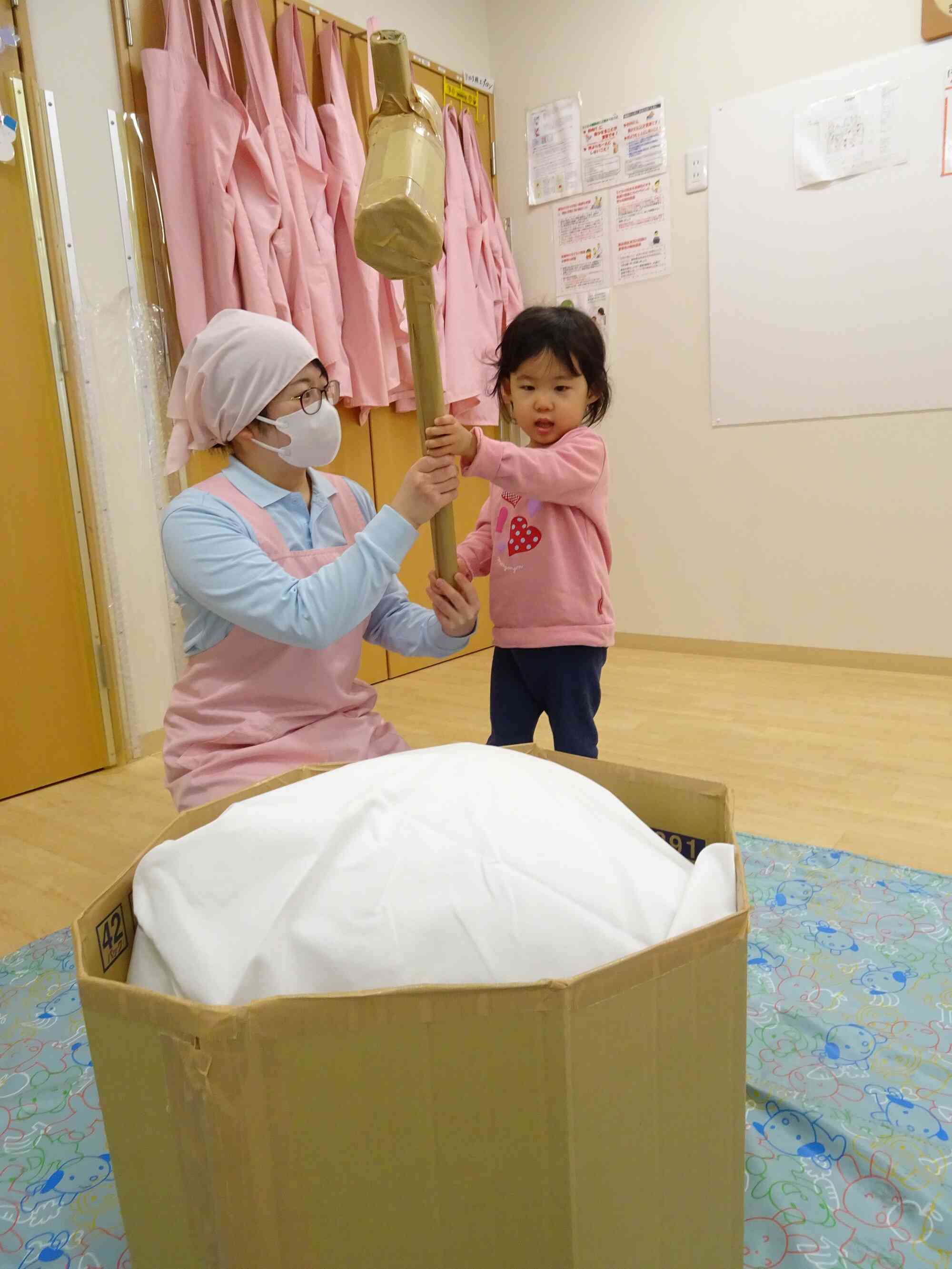 餅つきぺったんこ