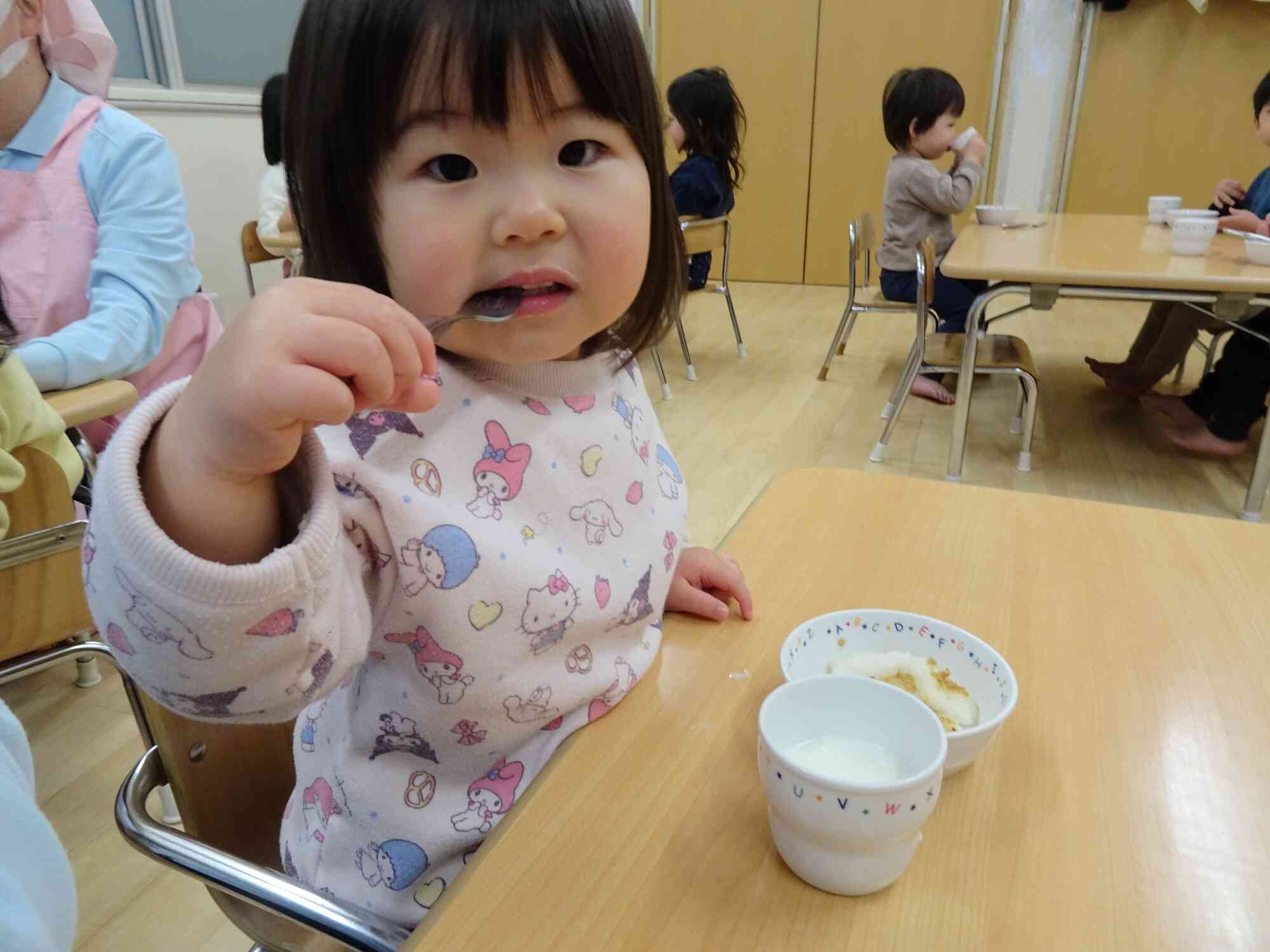 午後おやつは五平餅。