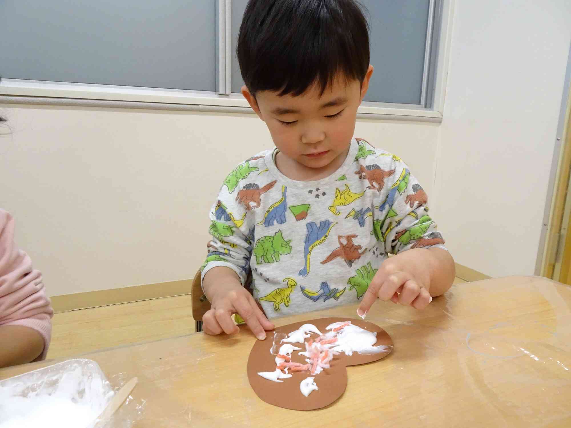 バレンタイン製作（うさぎ組）