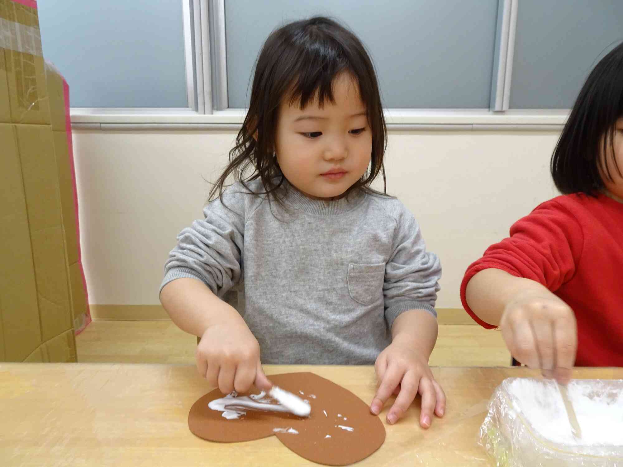 お父さんに早く渡したいな