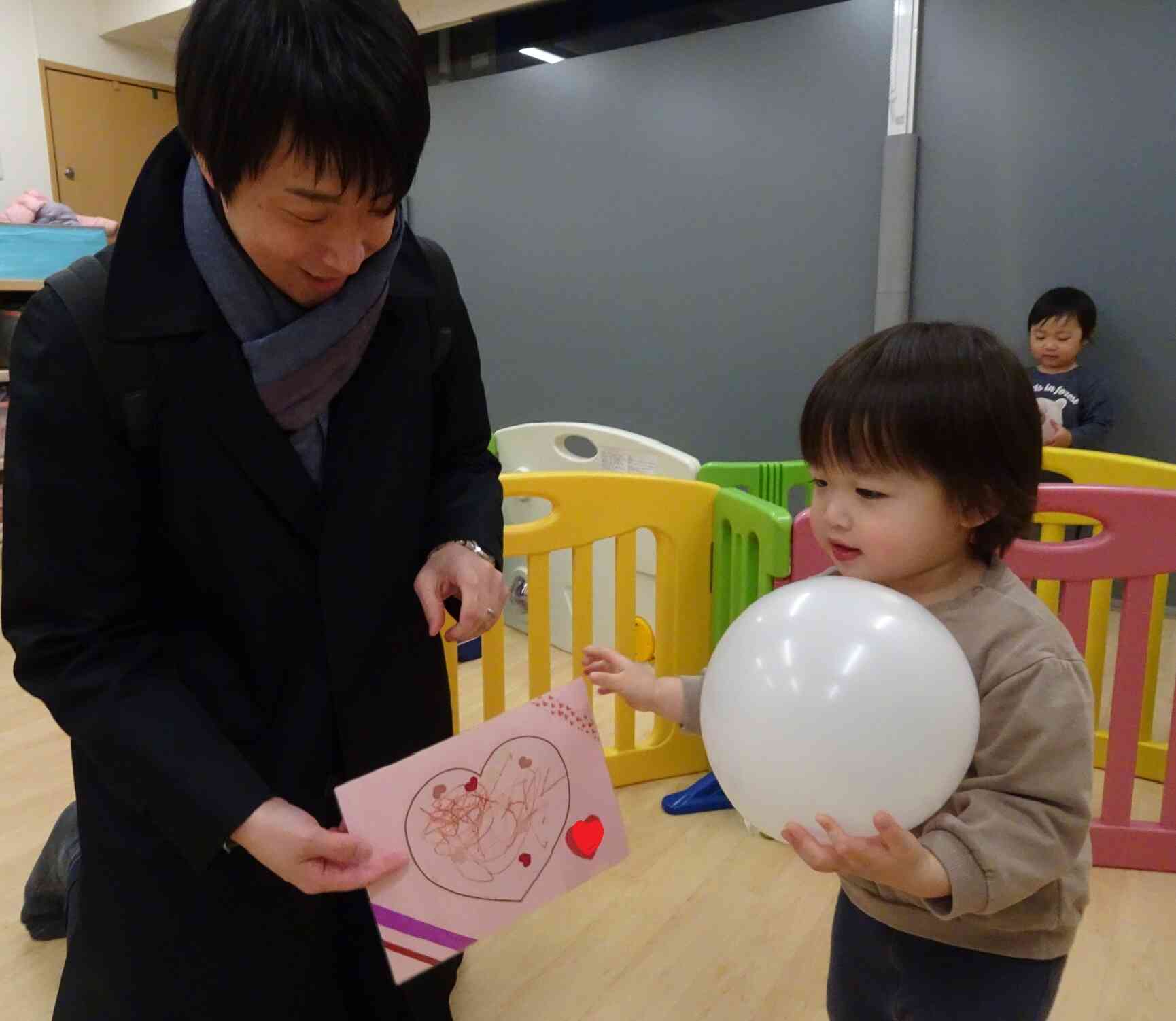 大好きなお家の人へ②～バレンタイン製作～