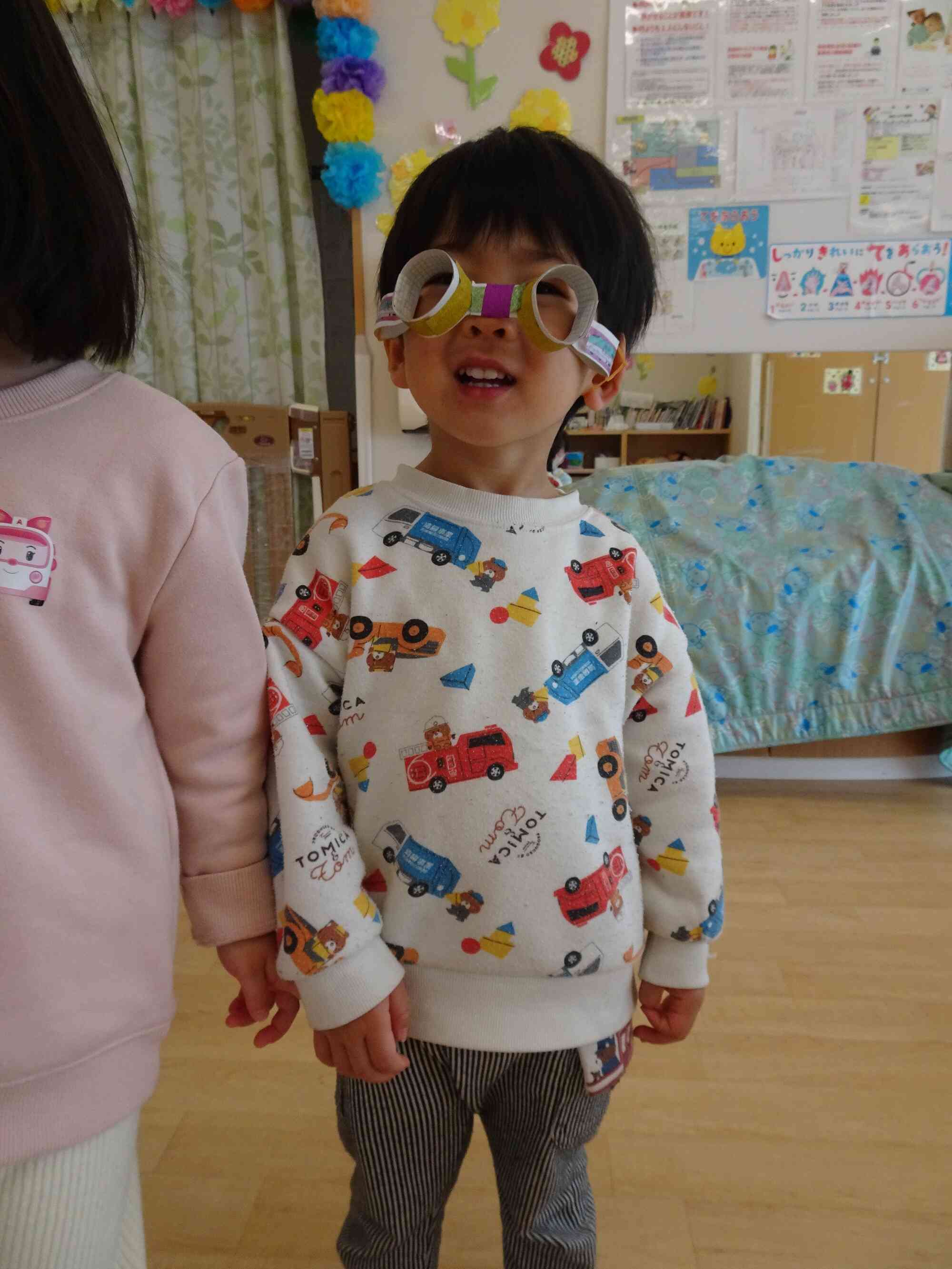 どう？僕のメガネも素敵でしょ！