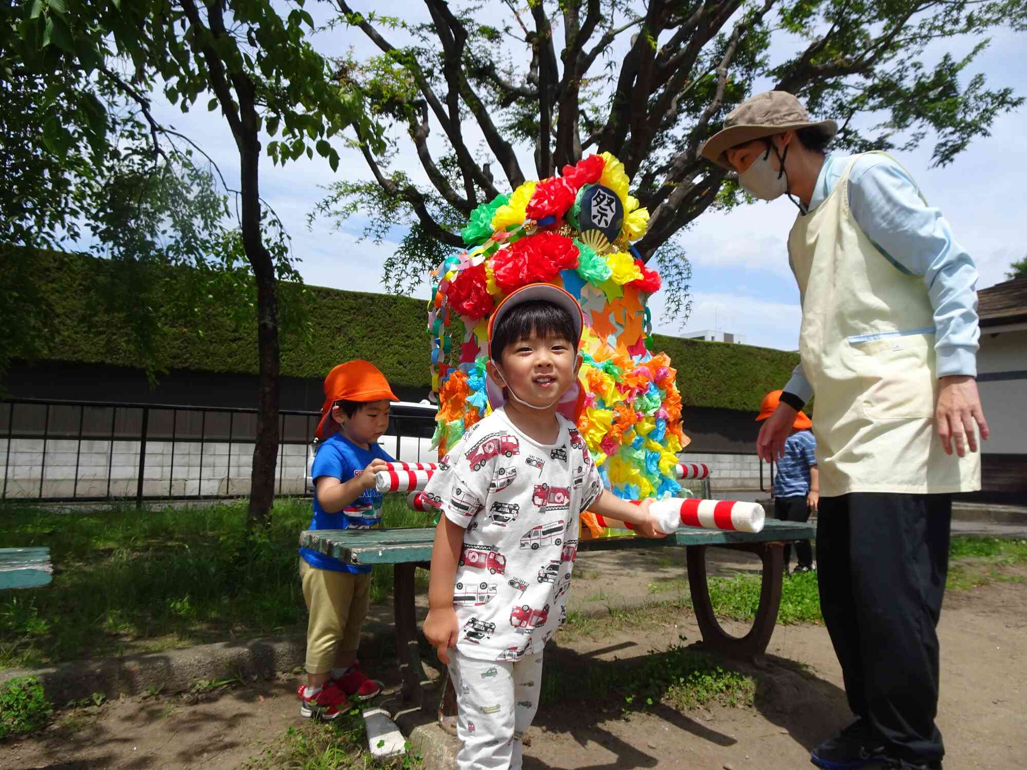 わっしょい♪わっしょい♪