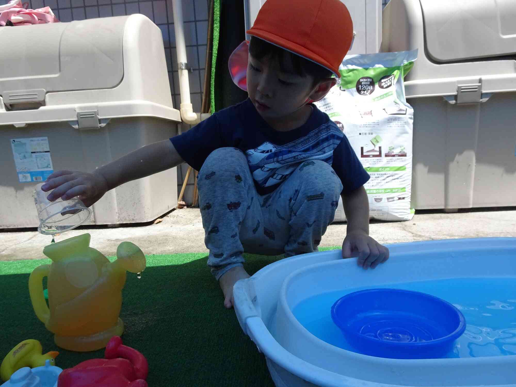 じゃぶじゃぶお水