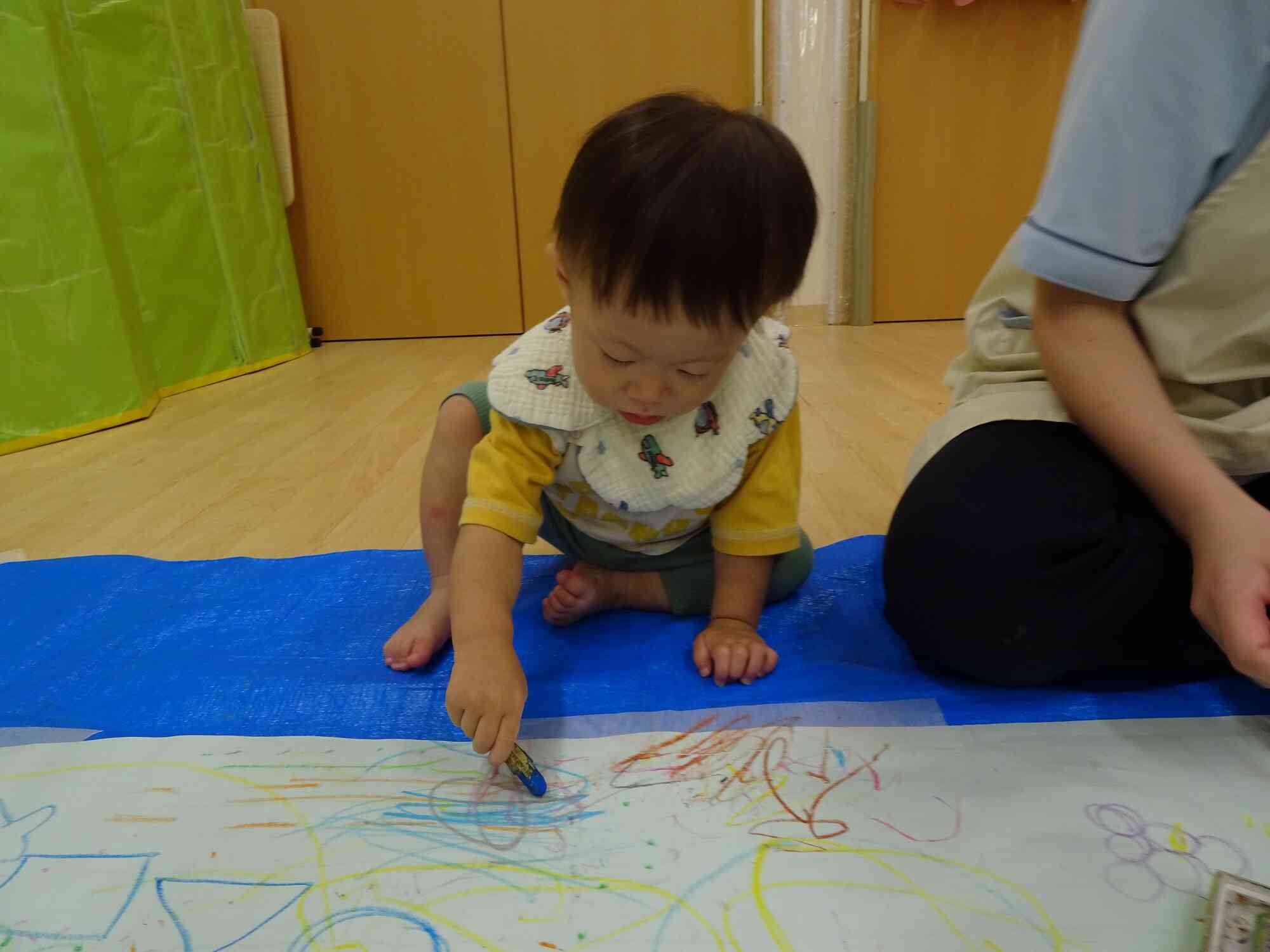 今後は青で書いてみよう♪