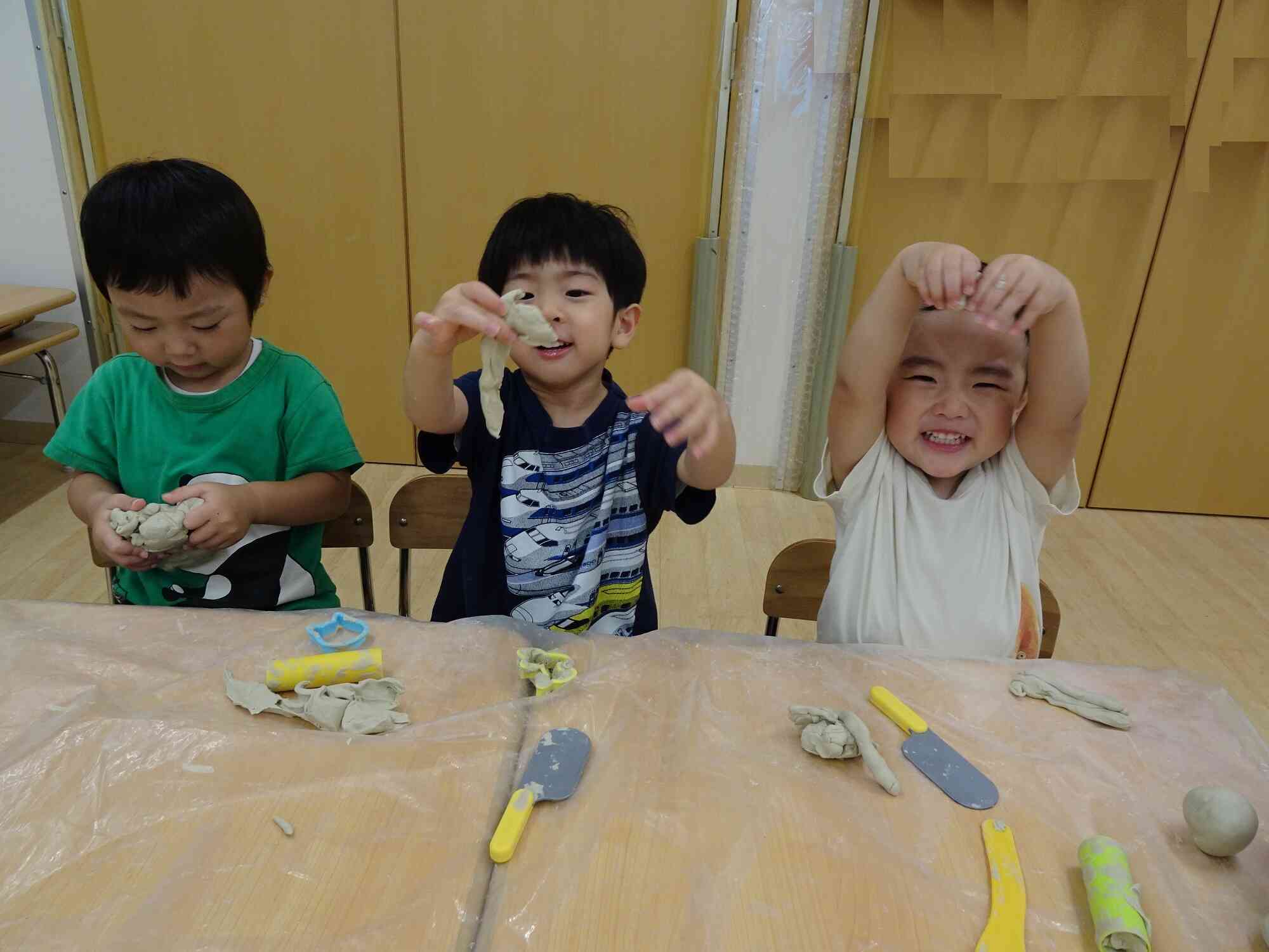 粘土遊び