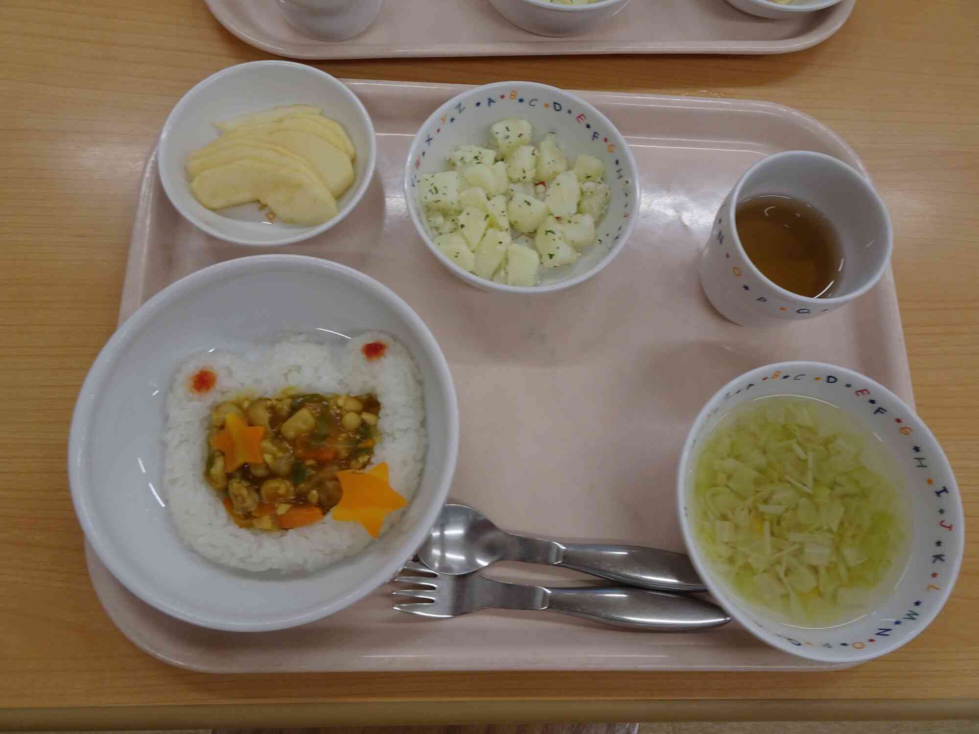 ハロウィン給食