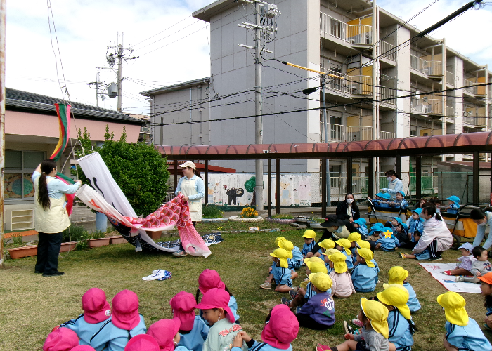 大きなこいのぼり!!