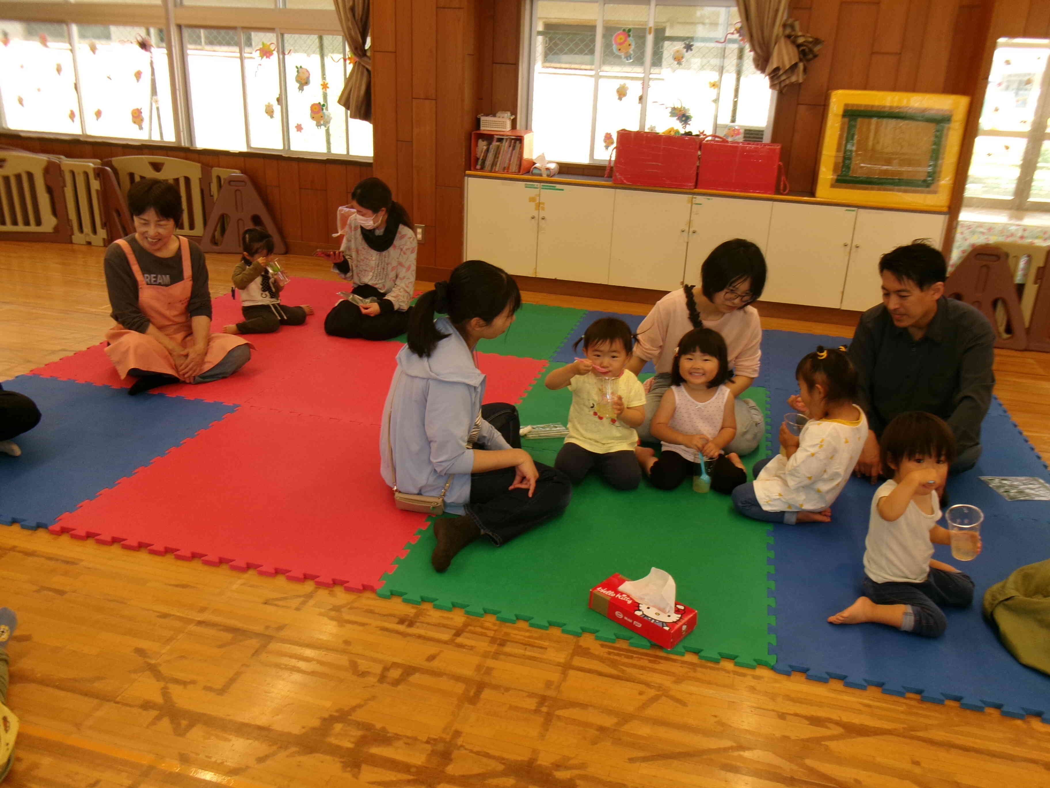 みんなで食べると、さらにおいしいね♬