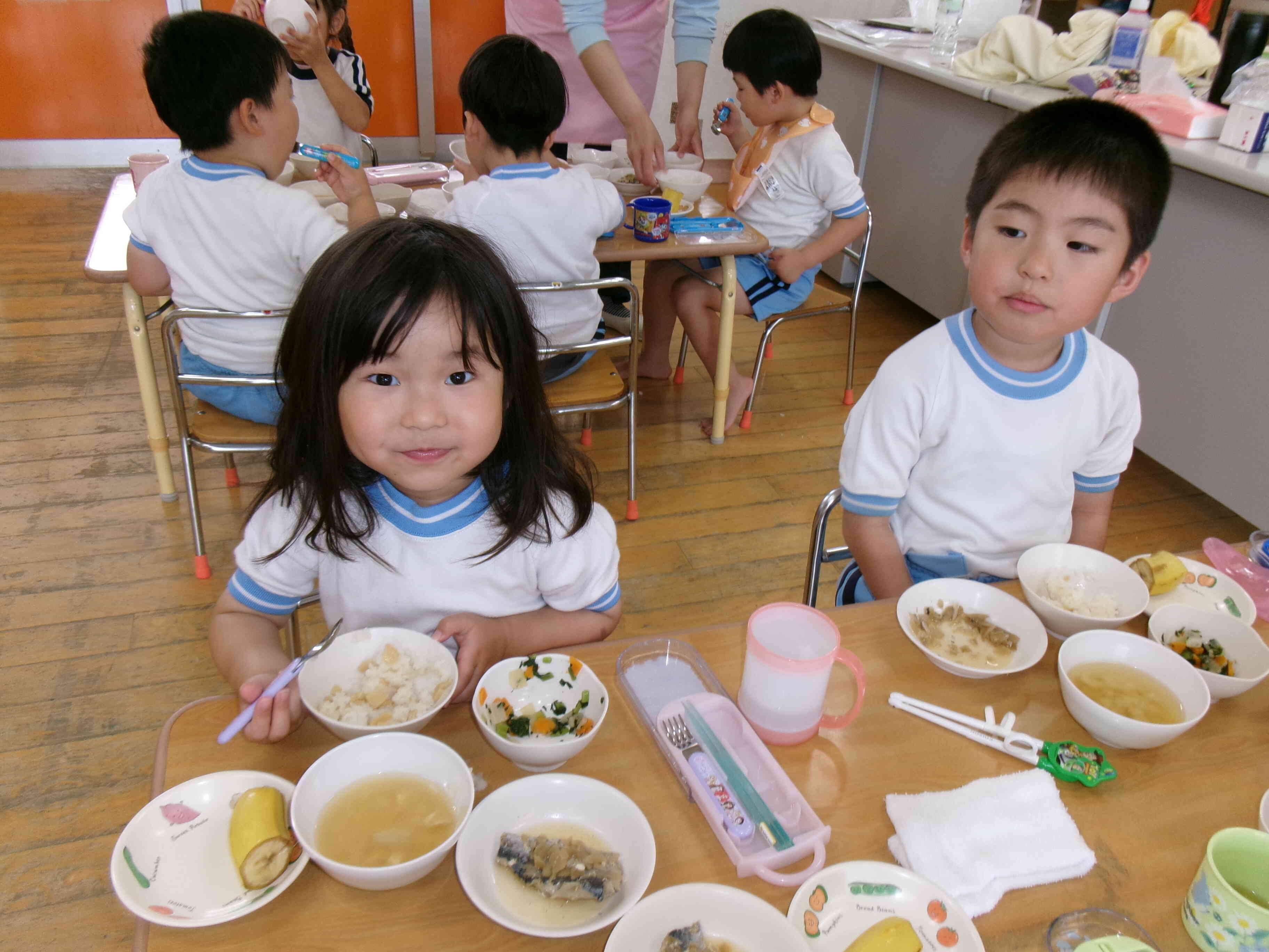 お箸で食べれるよ