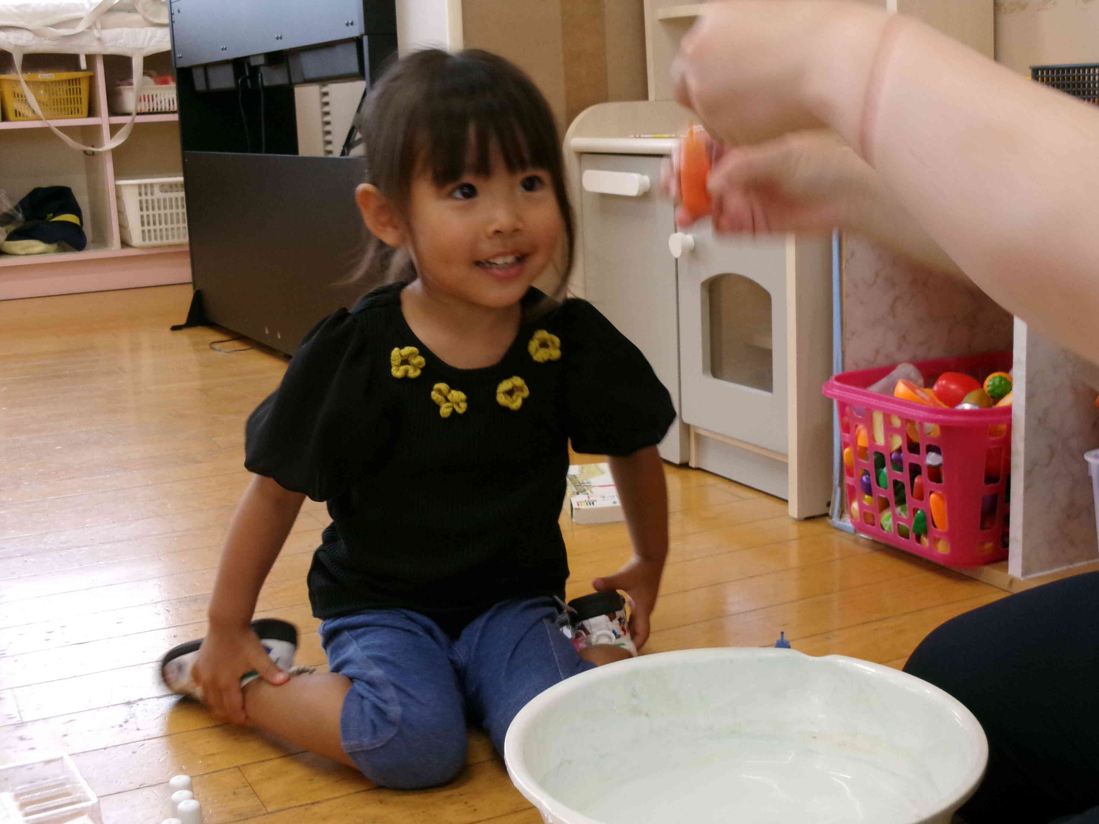 どんな模様になるかなあ？