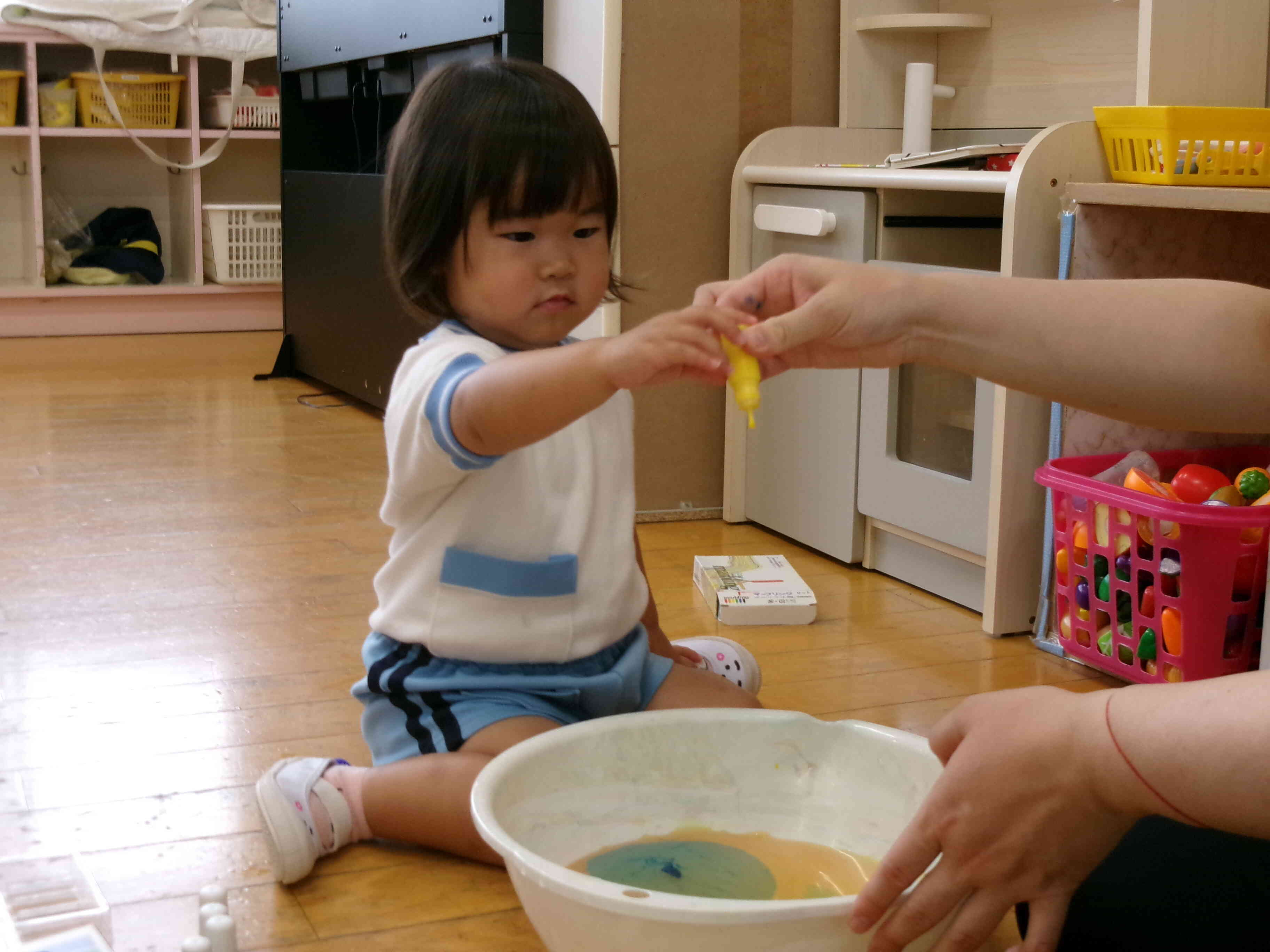 液が広がっていく～！