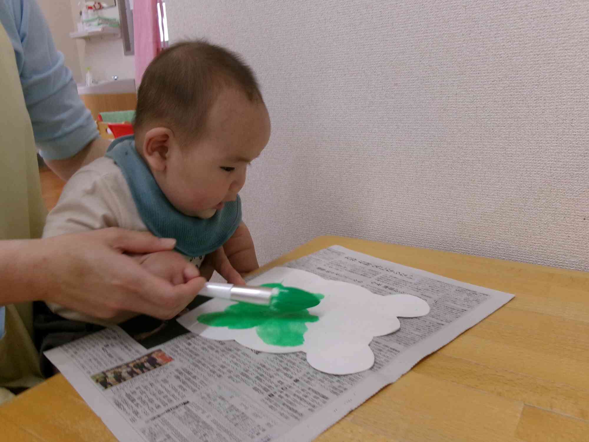 どんどん色が広がって、美味しそう！！！