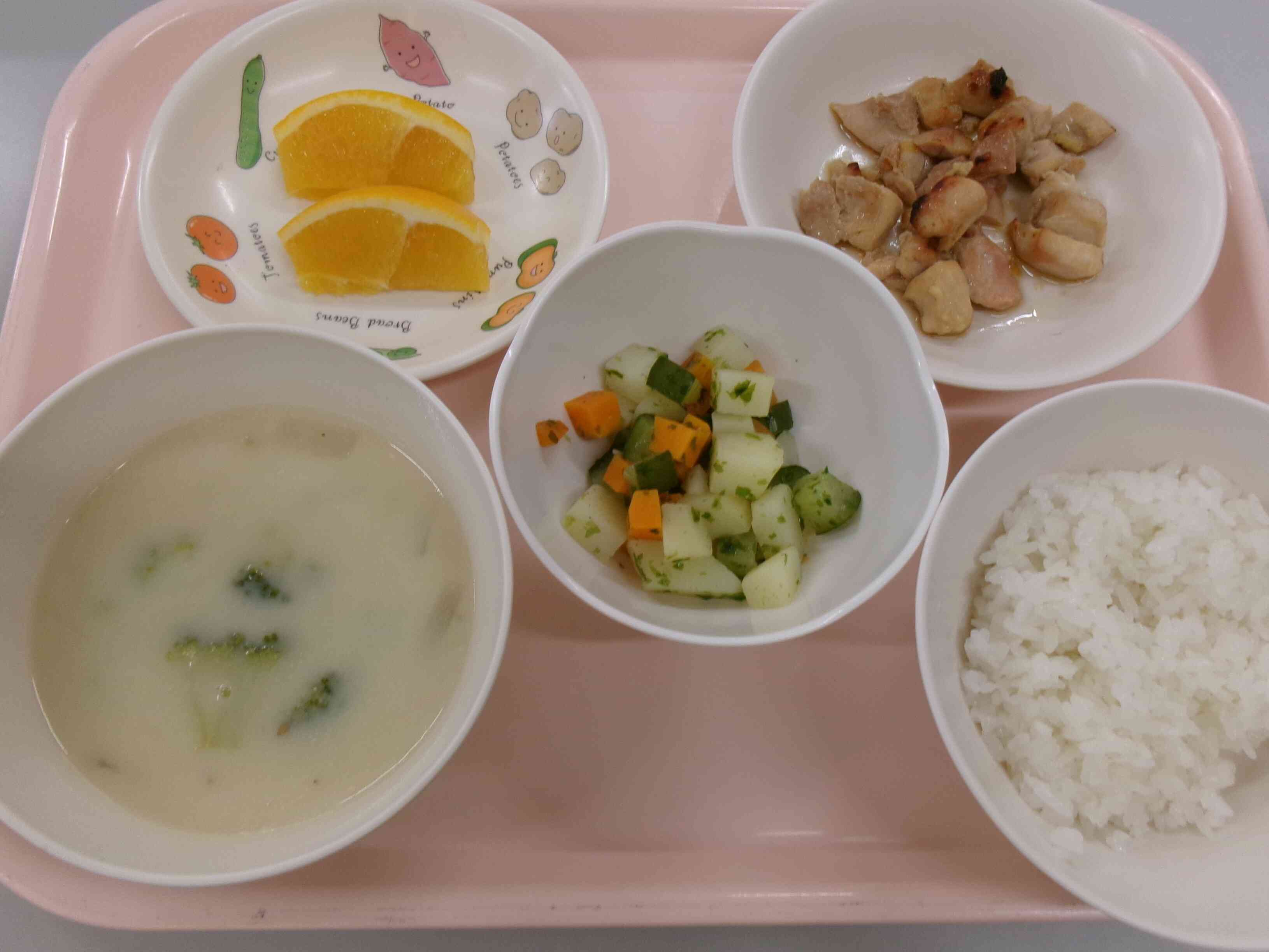 今年度の給食試食会メニュー
